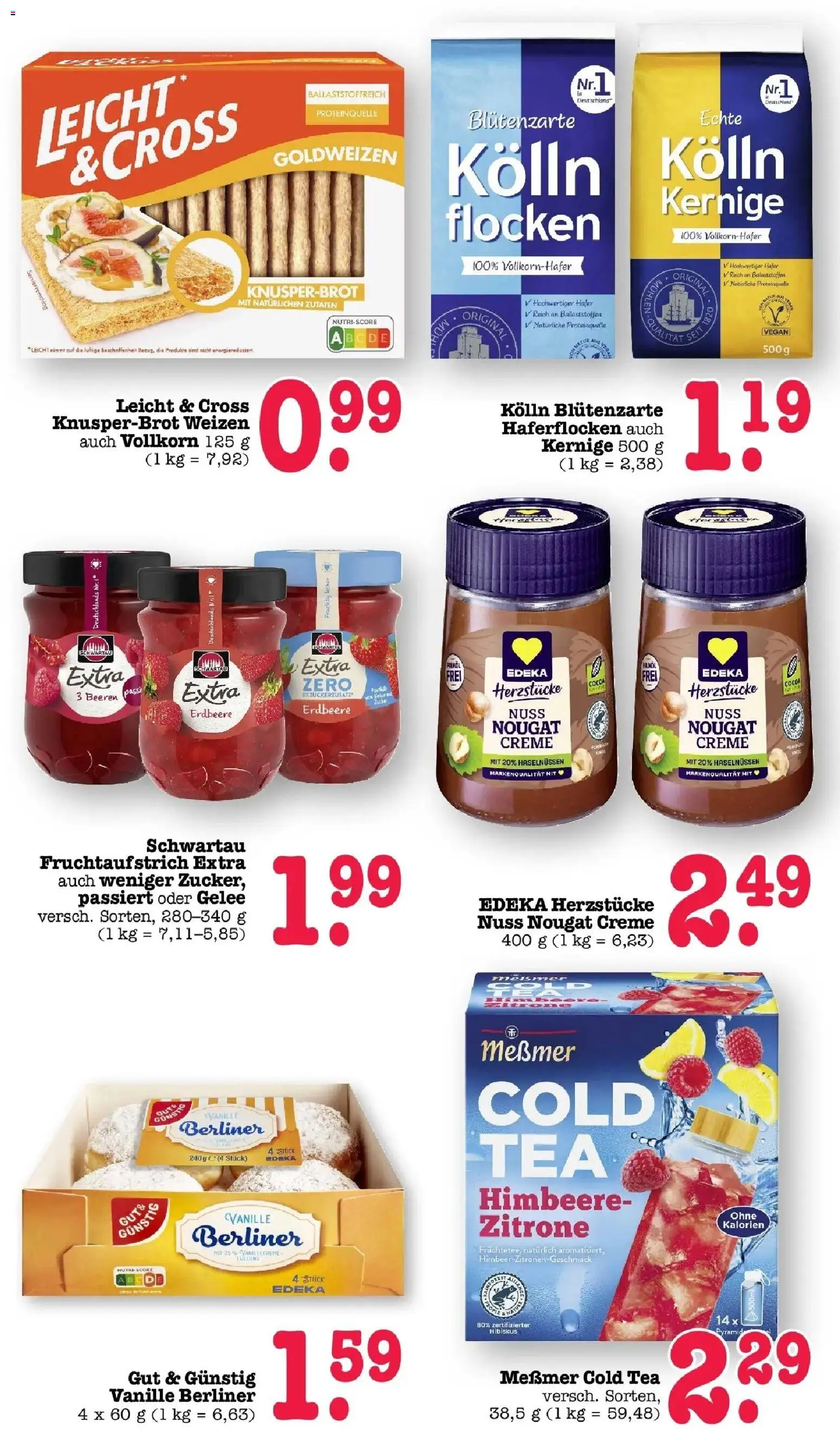 E center Prospekt Sinzheim	 – gültig ab 05.04.2026 | Seite: 38 | Produkte: Kolln, Zucker, Zitrone, Himbeere