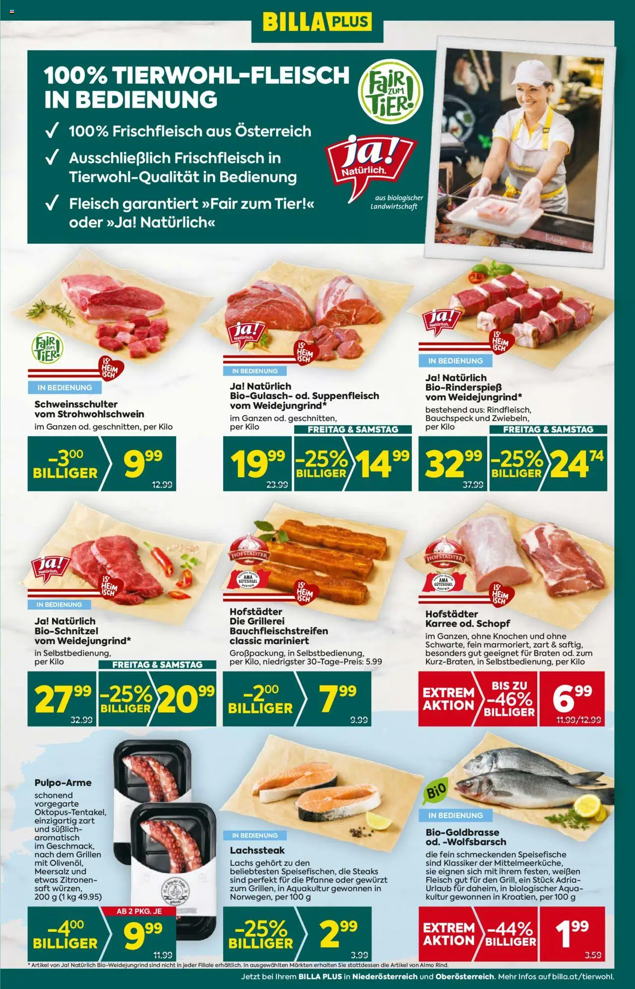 Billa Plus Flugblatt - Niederösterreich gültig ab 31.07.2025 | Seite: 9 | Produkte: Schinken, Saft