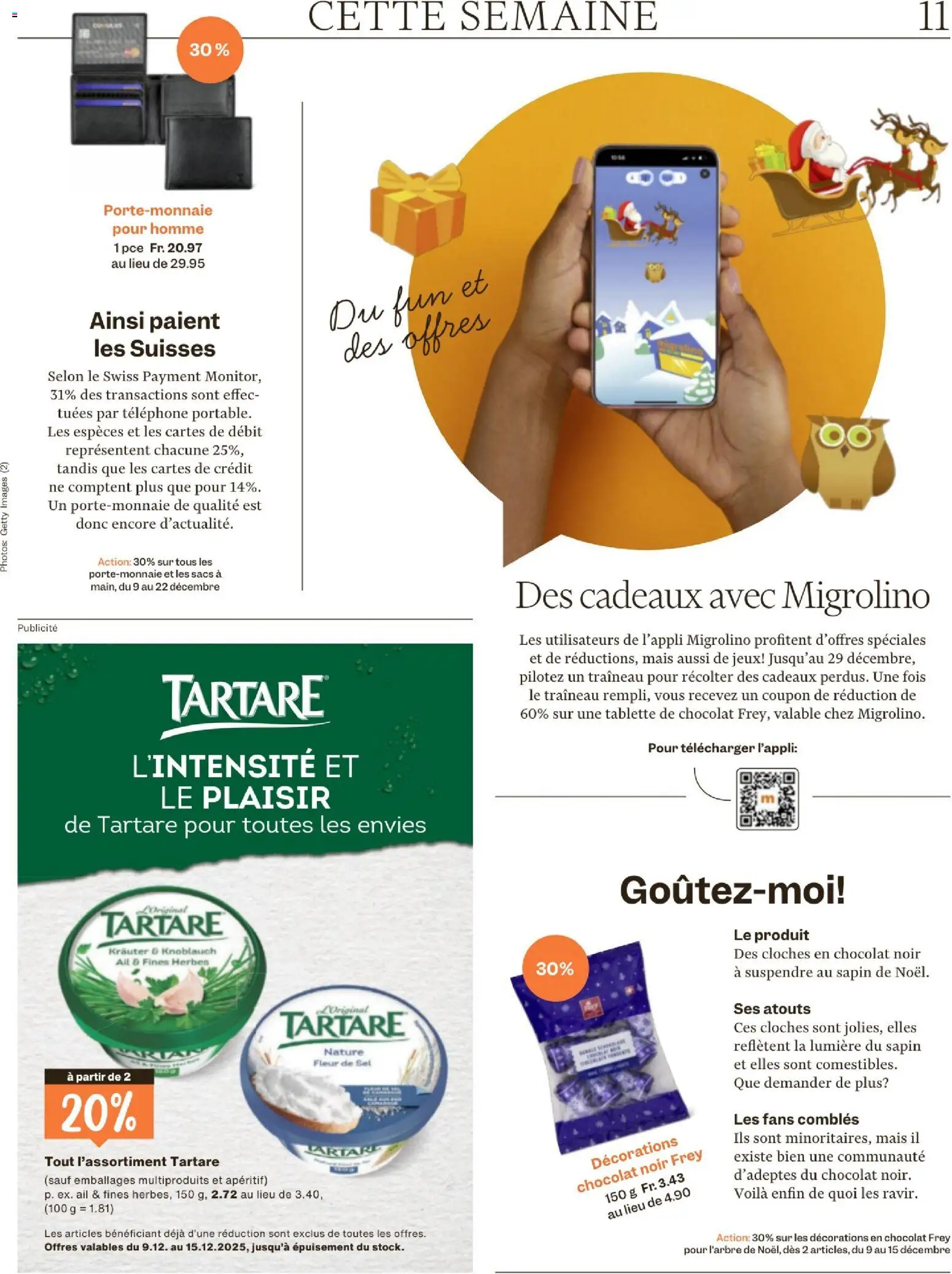 Migros - Magazin FR – gültig ab 09.12.2025 | Seite: 11
