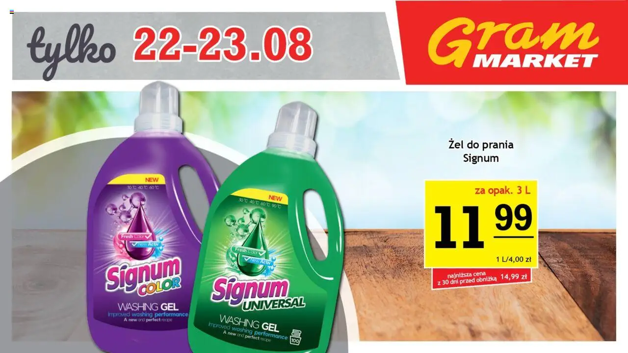 Gram Market Gazetka - Niesłychanie Niskie Ceny od 22.08.2025 | Strona: 7