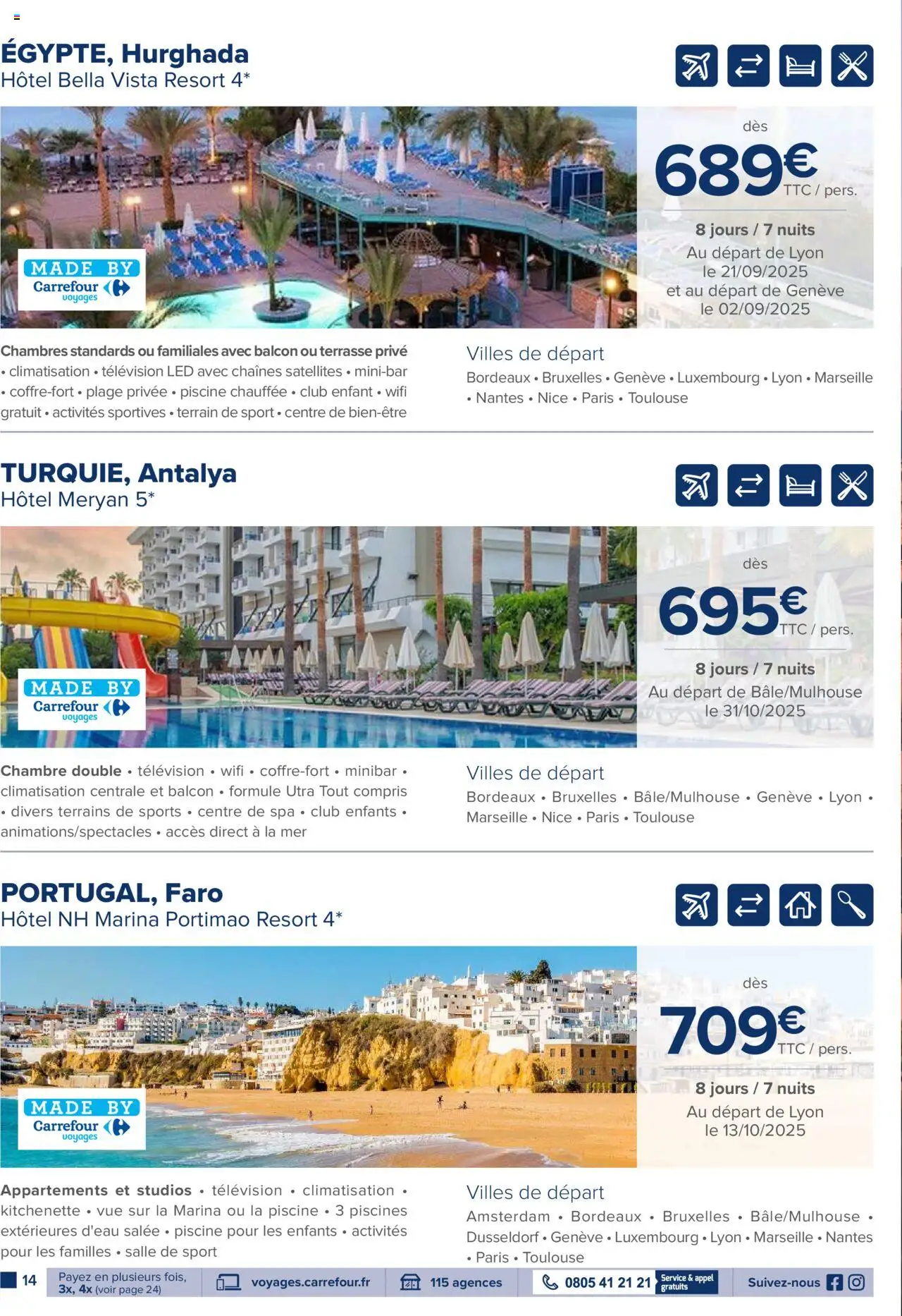  | Page: 14 | Produits: Télévision, Climatisation