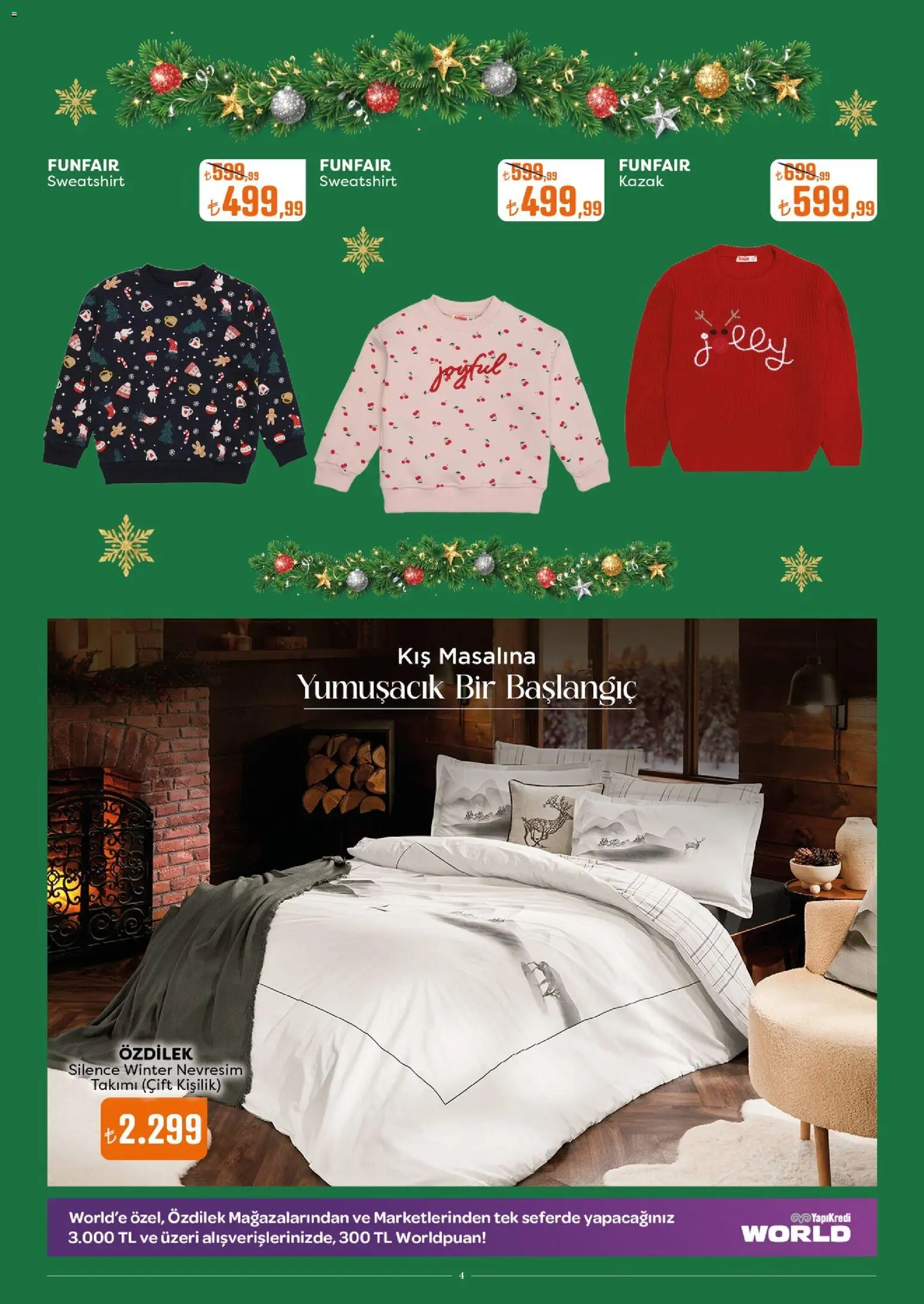 Özdilek Katalog - 17.12.2025 tarihinden itibaren geçerlidir | Sayfa: 4 | Ürünler: Nevresim