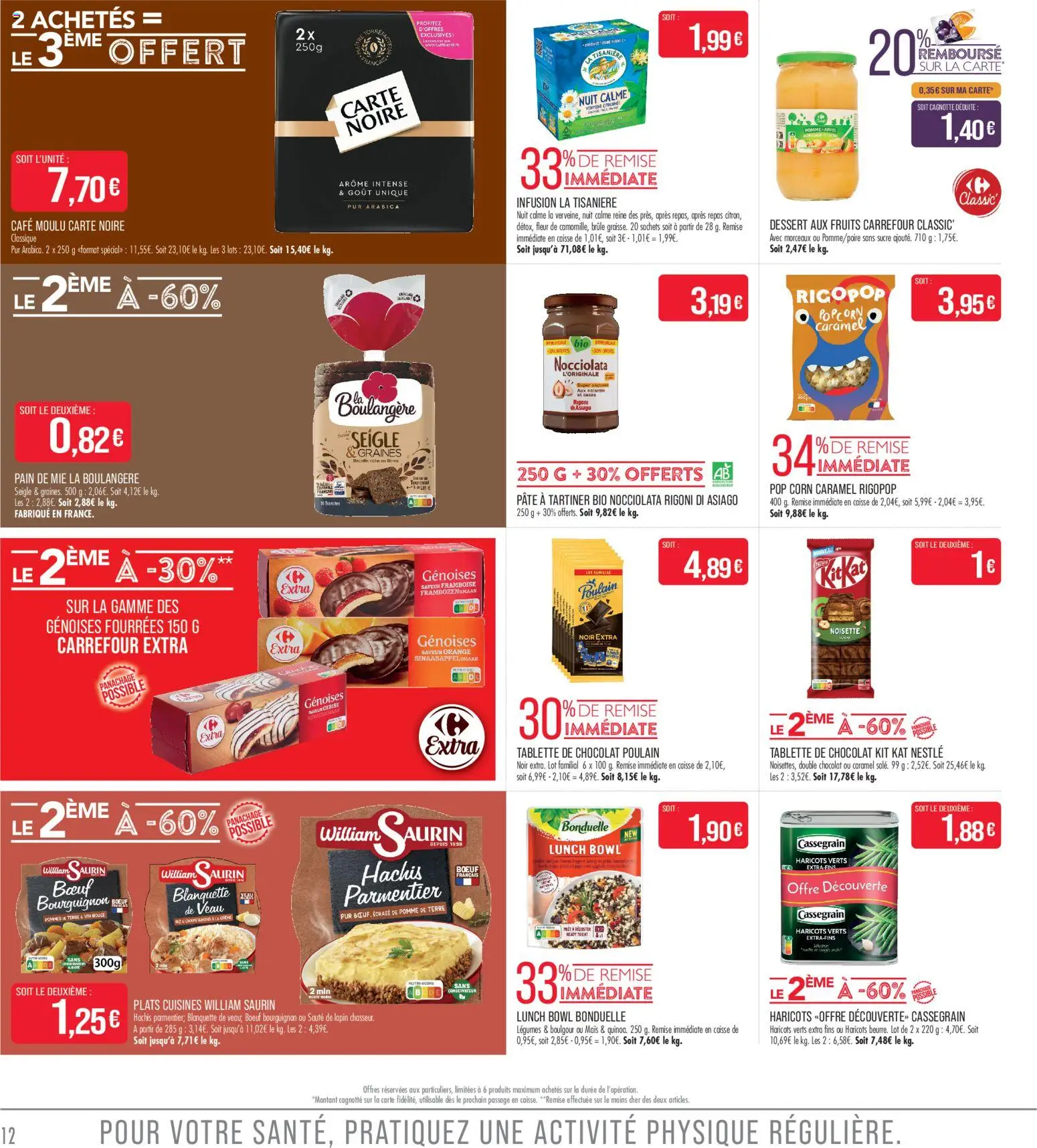 {H1} | Page: 12 | Produits: Noisette, Pomme, Pomme de terre, Haricots verts