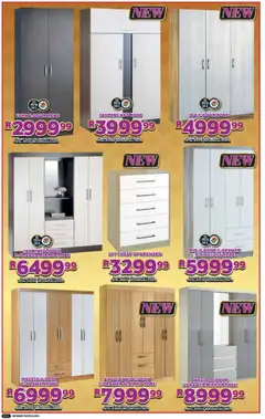 Lewis Stores specials catalogue – valid from 01.10.2025 | Page: 8 | Products: Gloss, Chest of drawers, Mirror