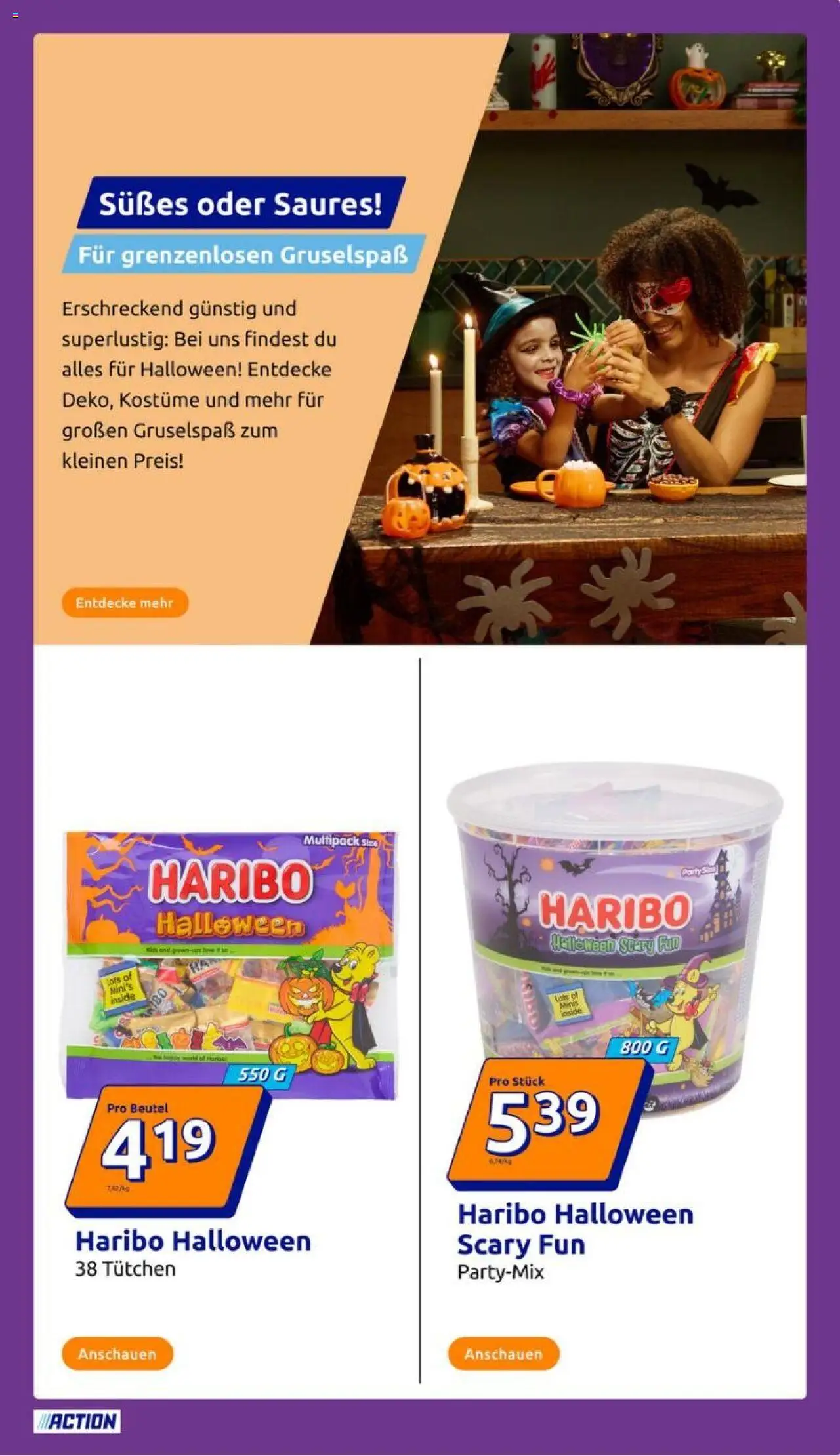 Action Prospekt – gültig ab 01.10.2025 | Seite: 19 | Produkte: Haribo