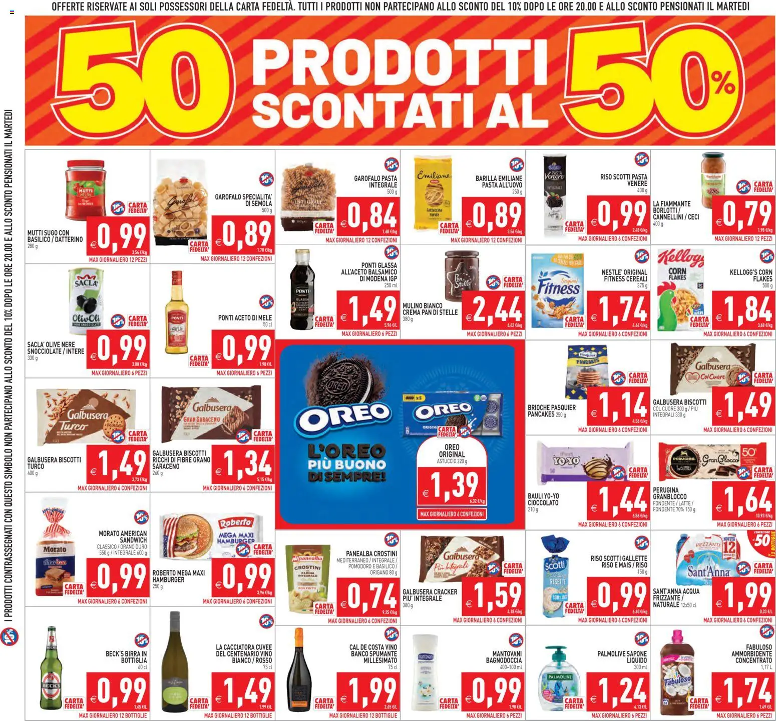Volantino PIM Supermercati del 26.01.2026 | Pagina: 3 | Prodotti: Cannellini, Olive, Mutti, Glassa