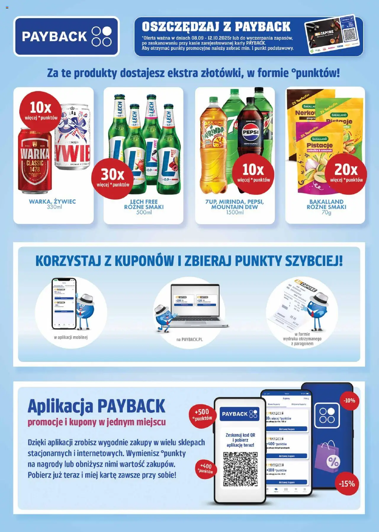 Al.Capone Gazetka od 08.09.2025 | Strona: 35 | Produkty: Czosnek, Pepsi, Warka, Pieprz