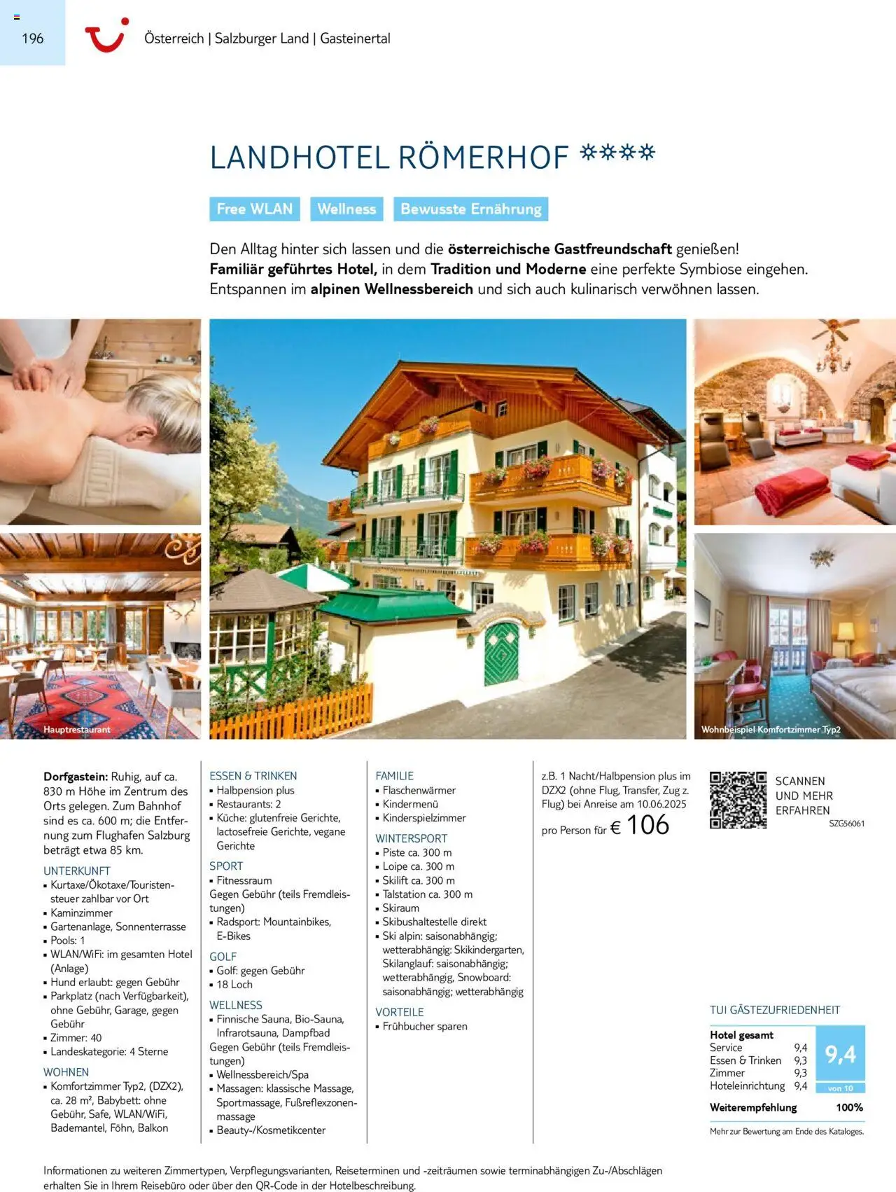 Aida - Urlaub mit eigener Anreise 2025/26 – gültig ab 01.11.2024 | Seite: 196 | Produkte: Babybett, Küche, Ski, Snowboard