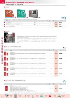 Rexel - Prévisualisation de Rexel Sécurité, Communication valide à partir de 01.12.2025 | Page: 97 | Produits: Audio, Batterie, Interphone