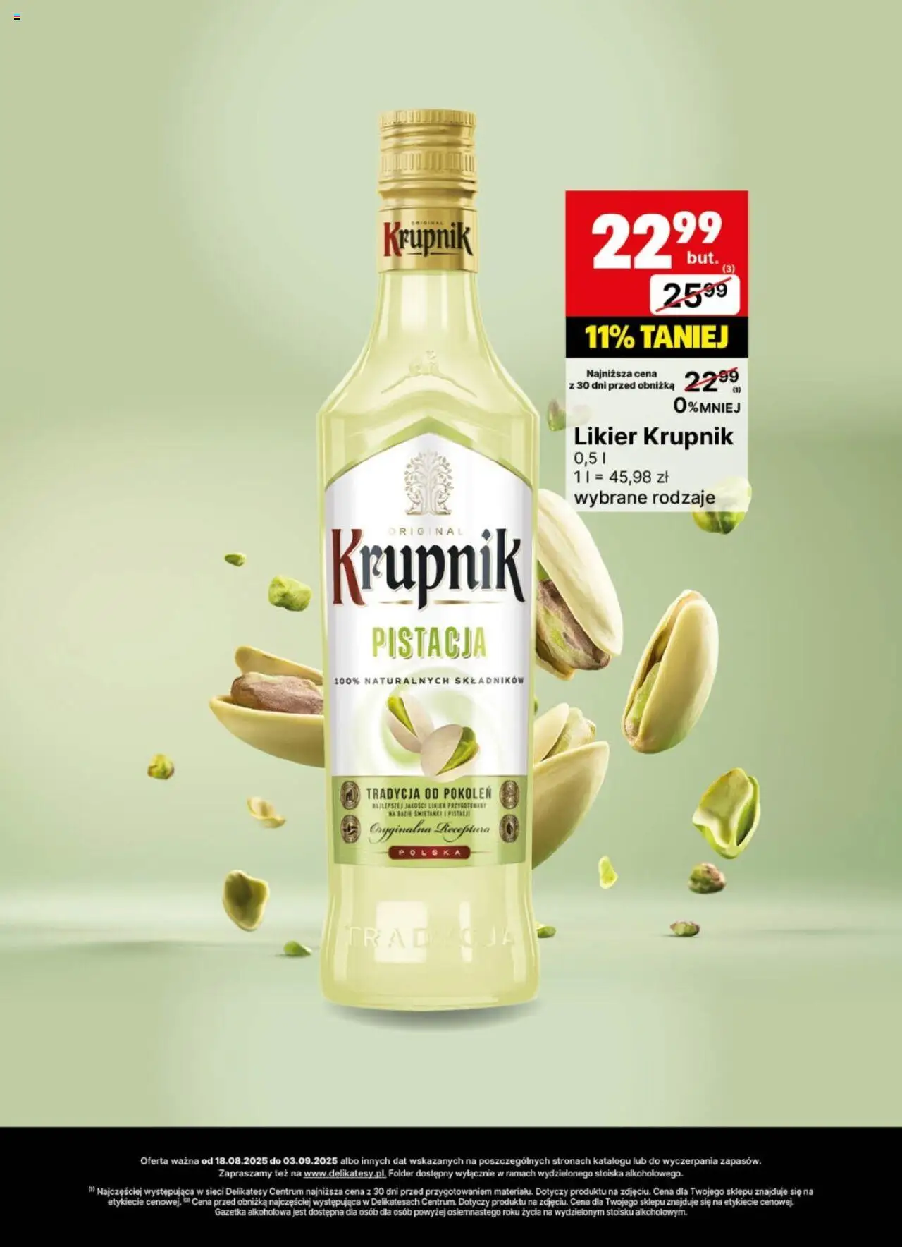 Delikatesy Centrum Gazetka - DeliBarek od 18.08.2025 | Strona: 17 | Produkty: Delikatesy