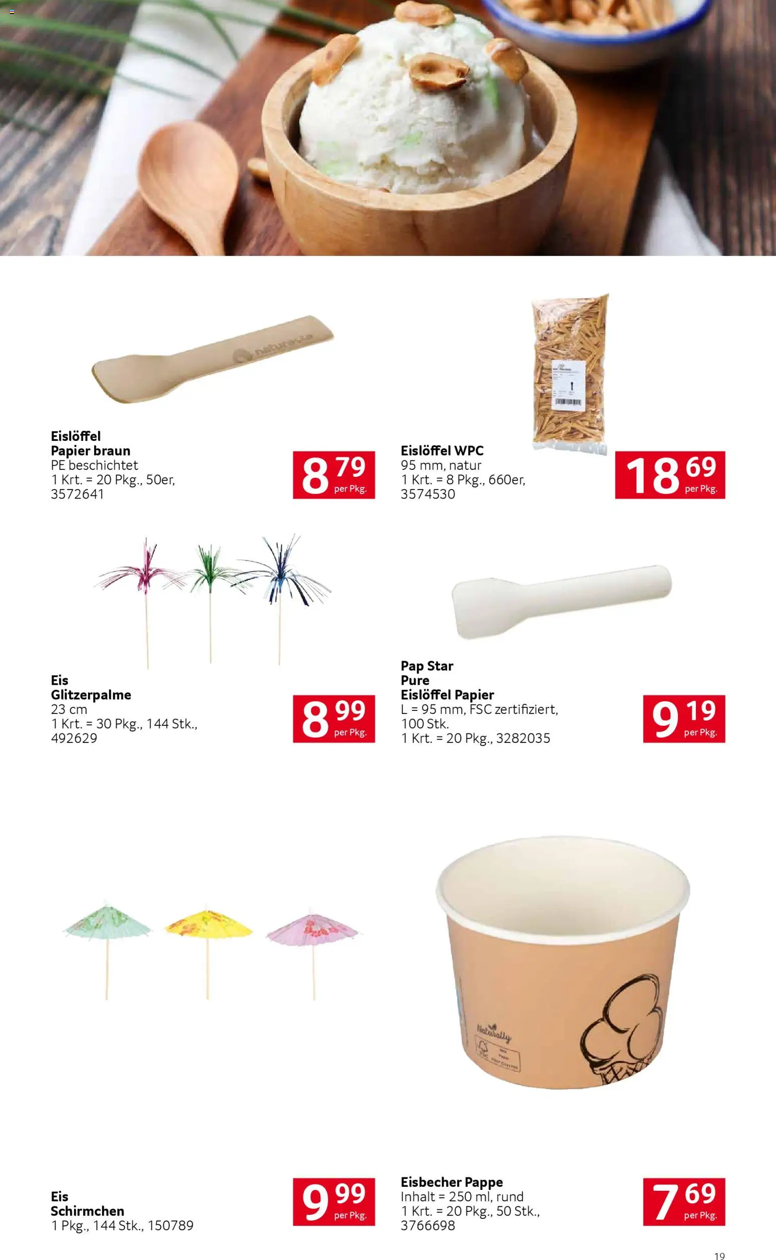 Transgourmet Zeit für Eisgenuss gültig ab 09.03.2026 | Seite: 19