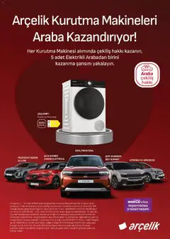 01.01.2026 tarihinden itibaren geçerli olan Arçelik kataloğu önizlemesi | Sayfa: 2 | Ürünler: Kurutma makinesi, Ocak