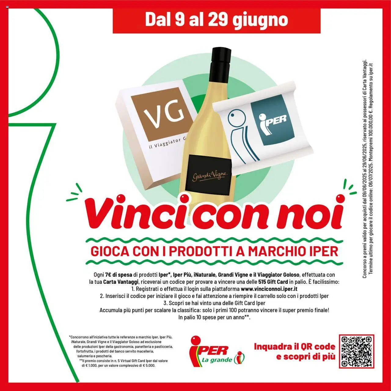 Volantino Iper del 13.06.2025 | Pagina: 12 | Prodotti: Carrello, Gioco