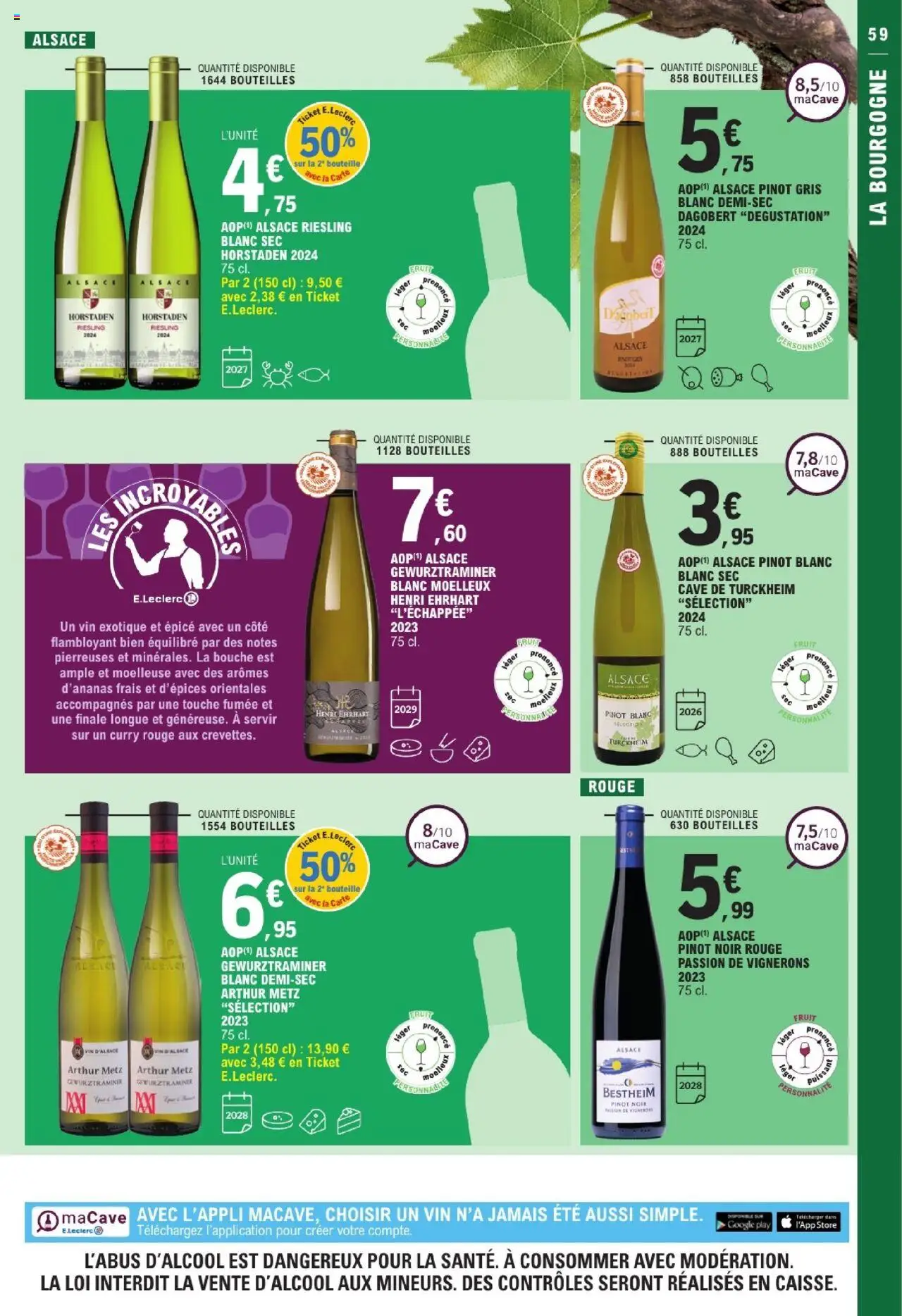  | Page: 59 | Produits: Store, Curry, Vin