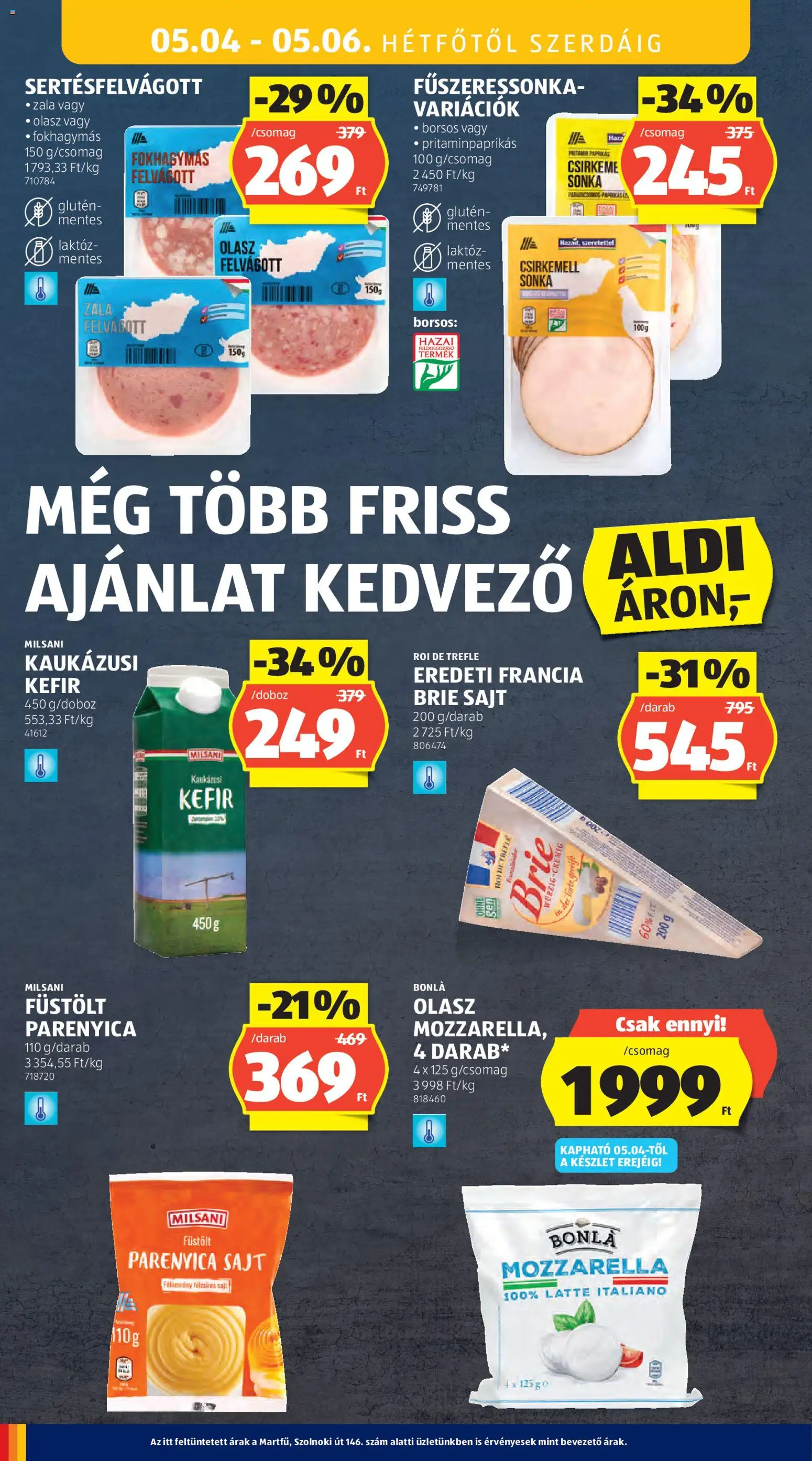 Aldi akciós ujság - amely érvényes a következő dátumtól: 30.04.2026 | Oldal: 34