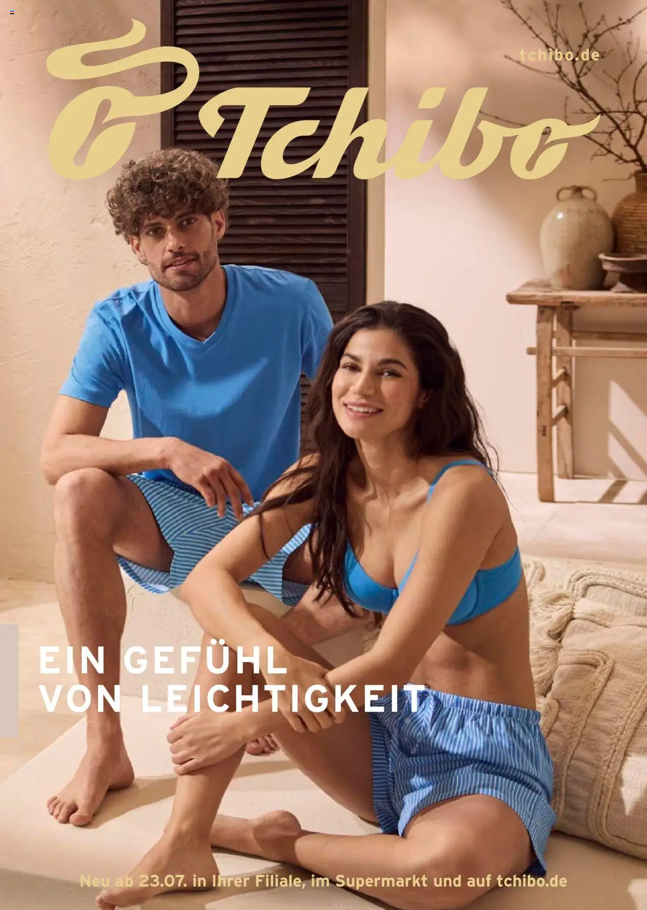 Prospekt Tchibo Ein Gefühl von Leichtigkeit - gültig ab dem 23.07.2025 | Seite: 1