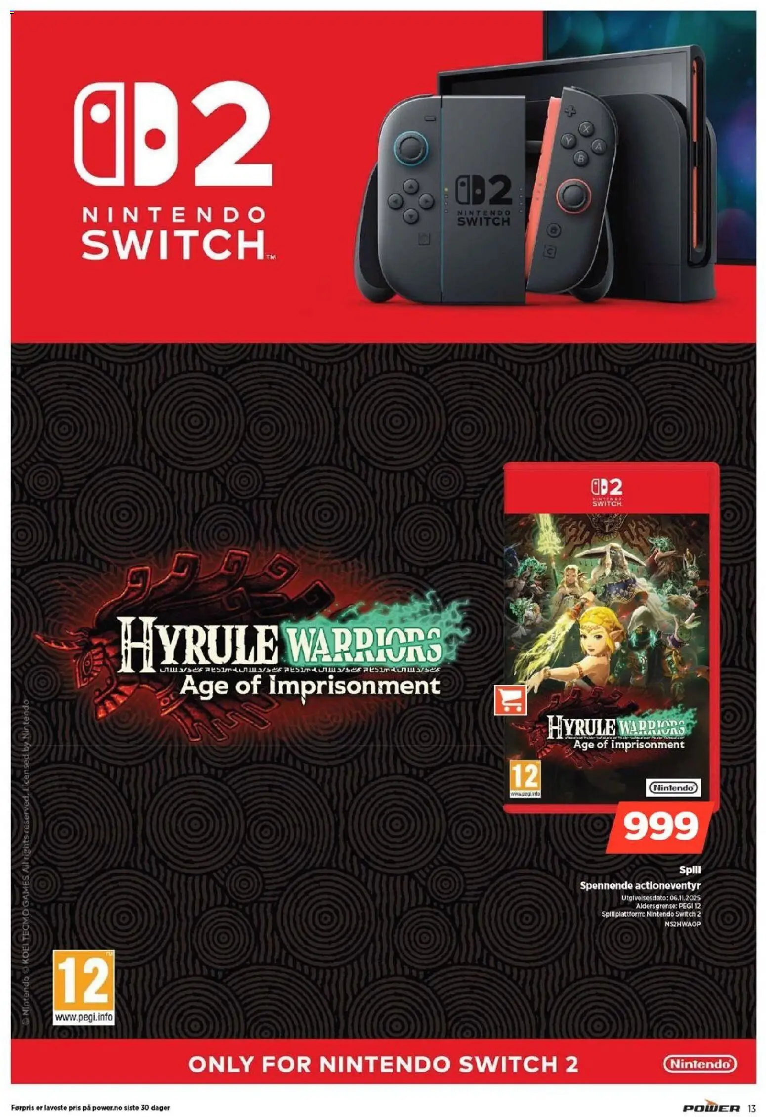 {H1} | Side: 13 | Produkter: Spill, Slow cooker, Nintendo