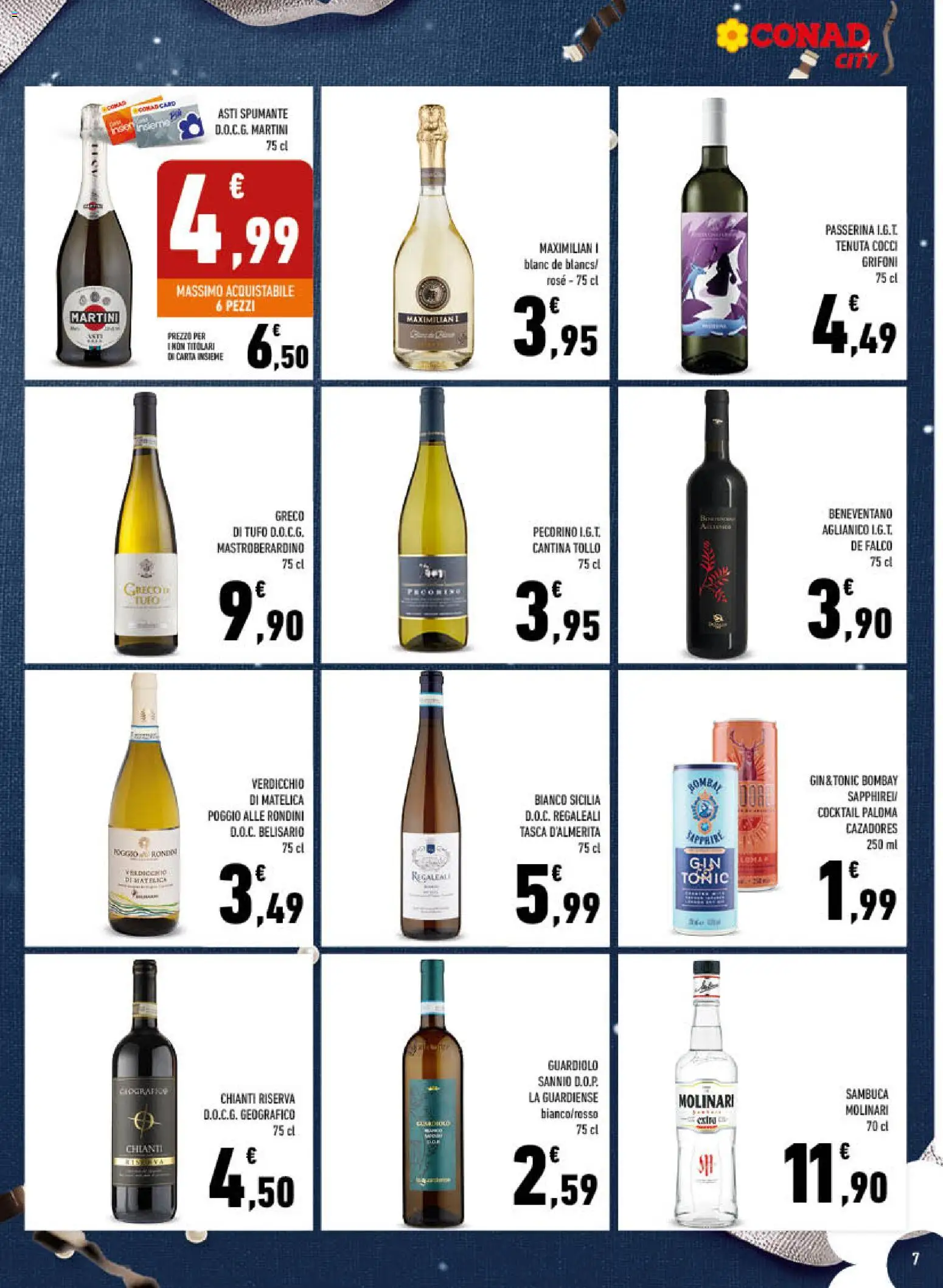 Volantino Conad del 27.12.2025 | Pagina: 7 | Prodotti: Spumante, Pecorino