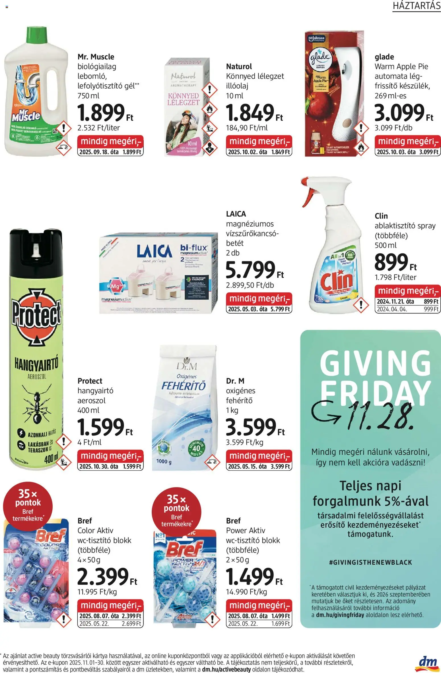 DM Drogerie Markt akciós ujság - amely érvényes a következő dátumtól: 30.10.2025 | Oldal: 23 | Termékek: Illóolaj, Légfrissítő, Hangyairtó, Erősítő