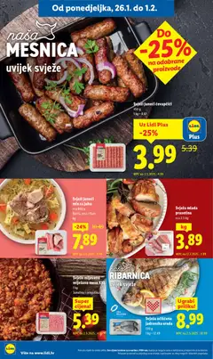 Svježi juneći ćevapčići, 450 g - Pregled kataloga iz trgovine Lidl, vrijedi od 26.01.2026 | Stranica: 2
