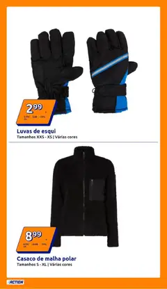 Pré-visualização Action - Action PT week 46 2025 válido de 12.11.2025 | Página: 17 | Produtos: Luvas, Casaco