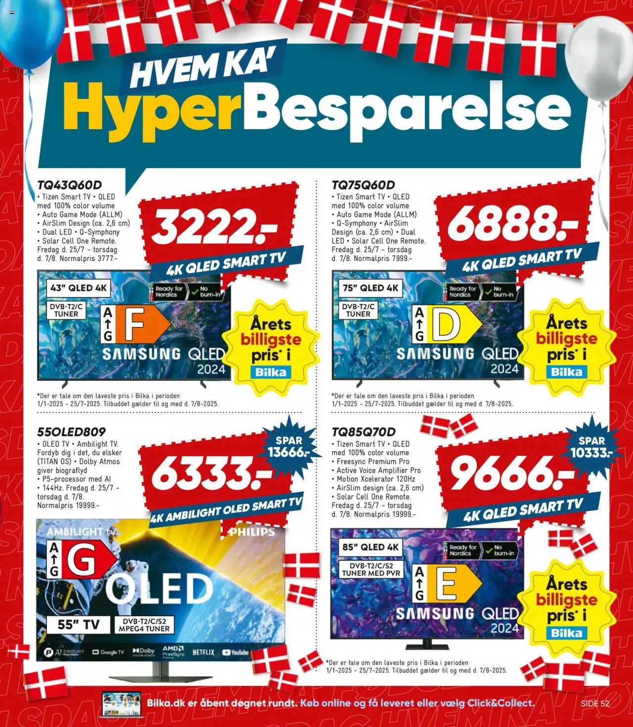 Bilka Tilbudsavis gyldig fra 25.07.2025 | Side: 5 | Produkter: Smart TV, TV