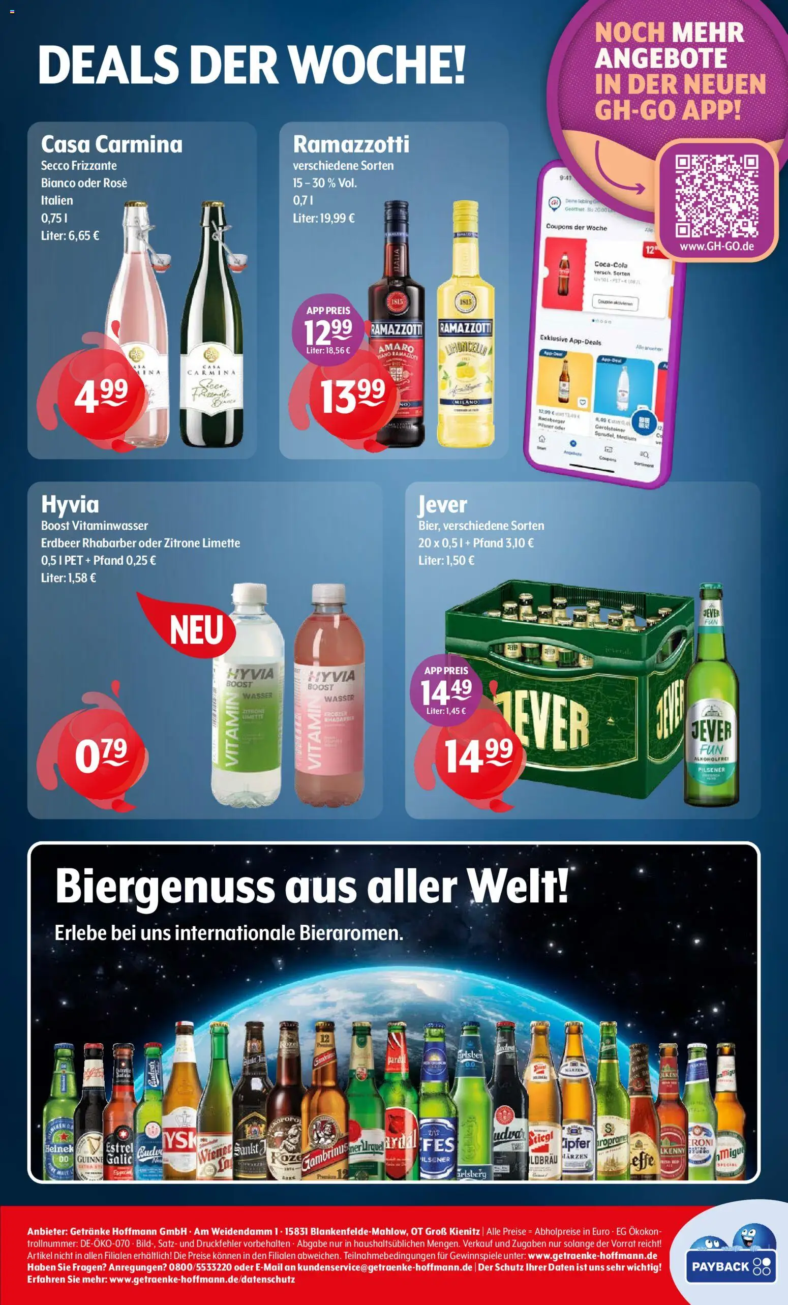 Getränke Hoffmann - Brandenburg – gültig ab 29.12.2025 | Seite: 8 | Produkte: Wasser, Zitrone, Jever, Rhabarber
