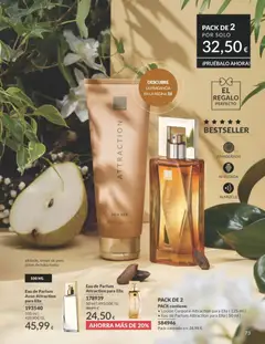 Vista previa Eau de Parfum Avon Attraction para Ella, 100 ml válido desde el 01.04.2026 | Página: 73 | Productos: Perfume, Fragancia, Polvo, Eau de parfum