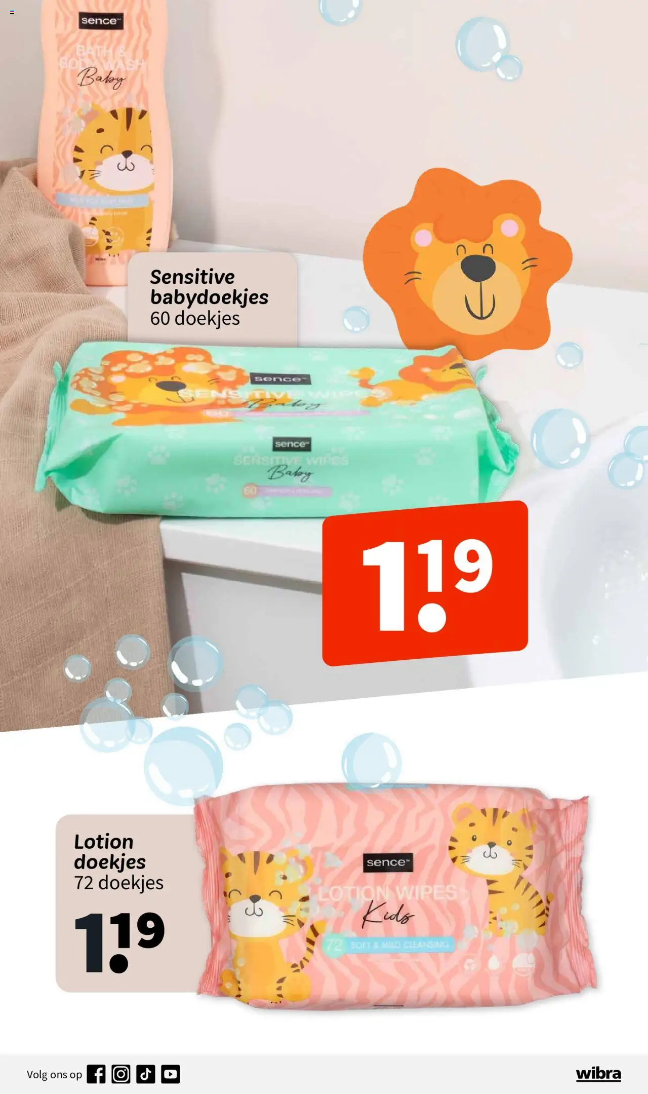 {H1} | Pagina: 2 | Producten: Ostyalap, Babydoekjes