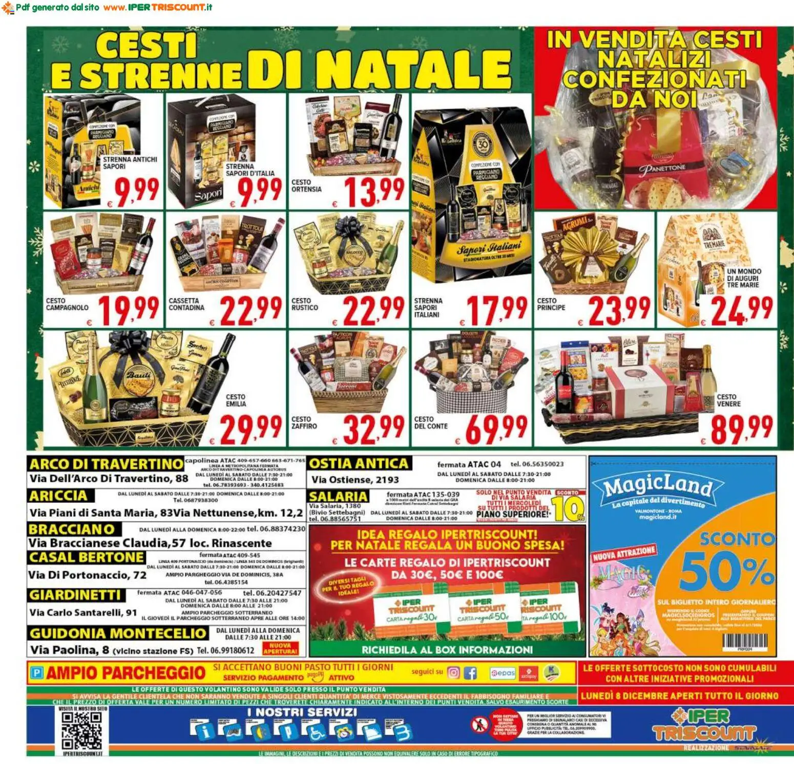 Volantino Ipertriscount del 06.12.2025 | Pagina: 24 | Prodotti: Agrumi, Panettone, Parmigiano