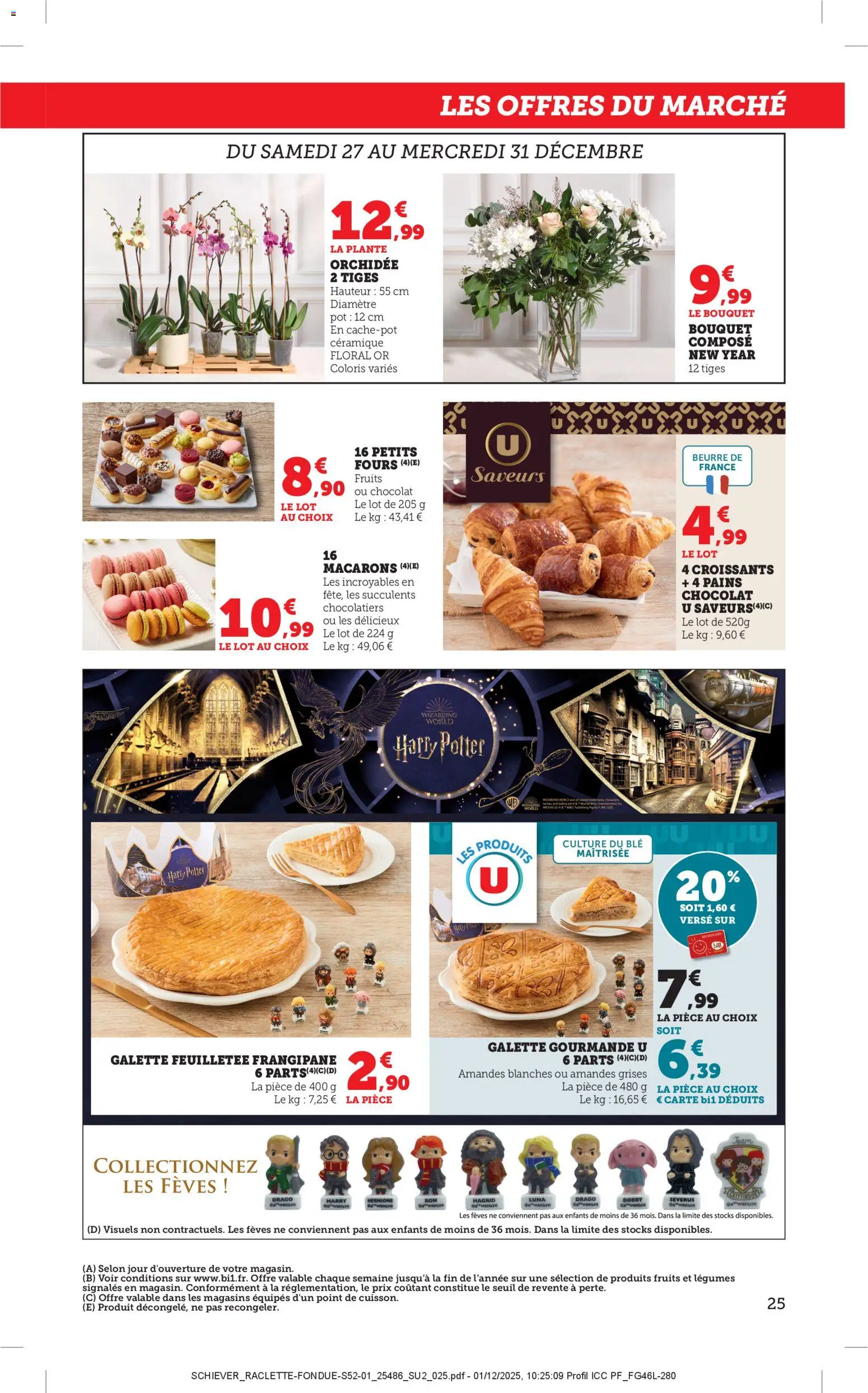 {H1} | Page: 25 | Produits: Macarons, Orchidée, Beurre, Chocolat