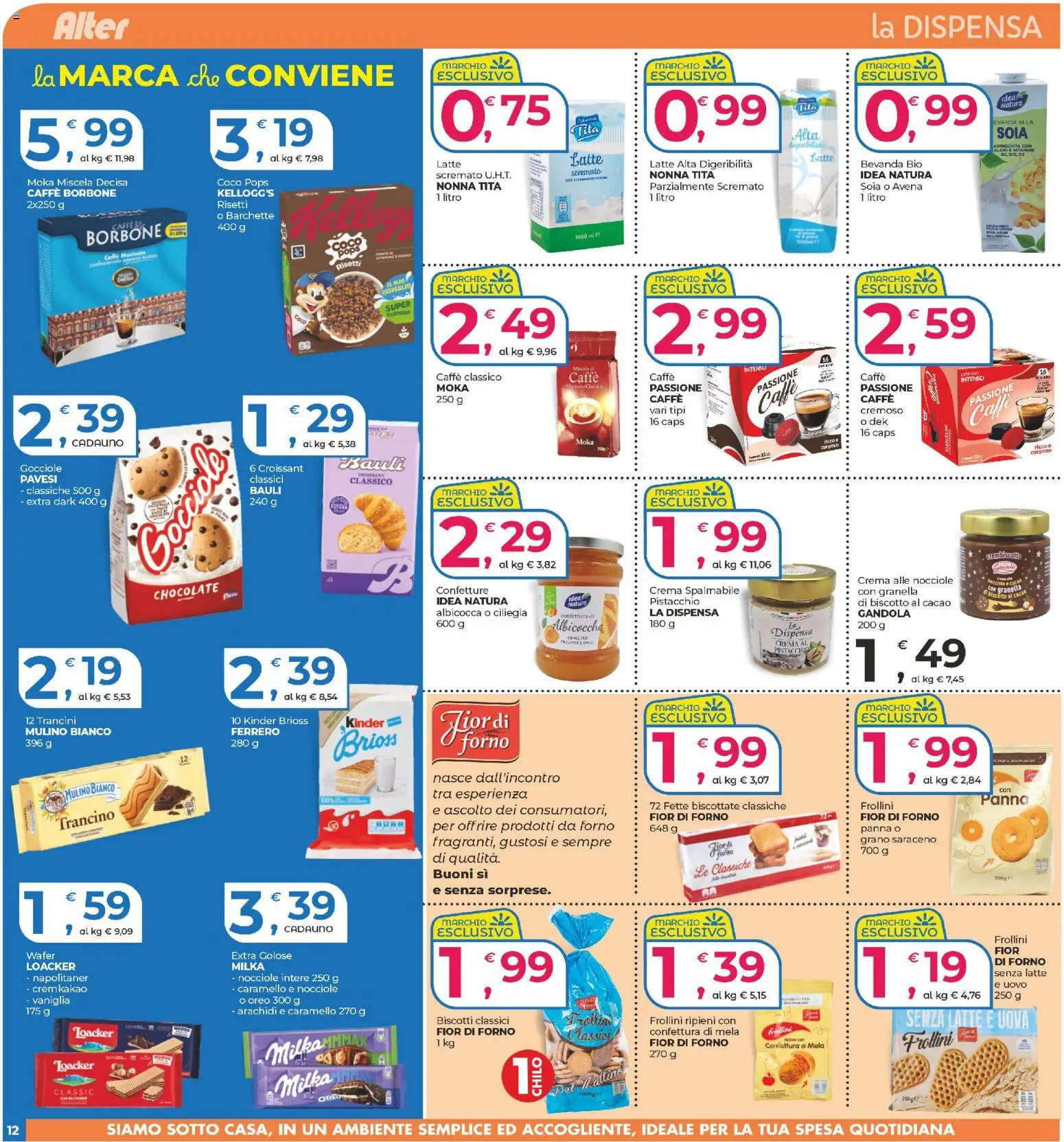 Volantino Alter Discount del 05.12.2025 | Pagina: 12 | Prodotti: Uova, Cacao, Albicocche, Fette biscottate