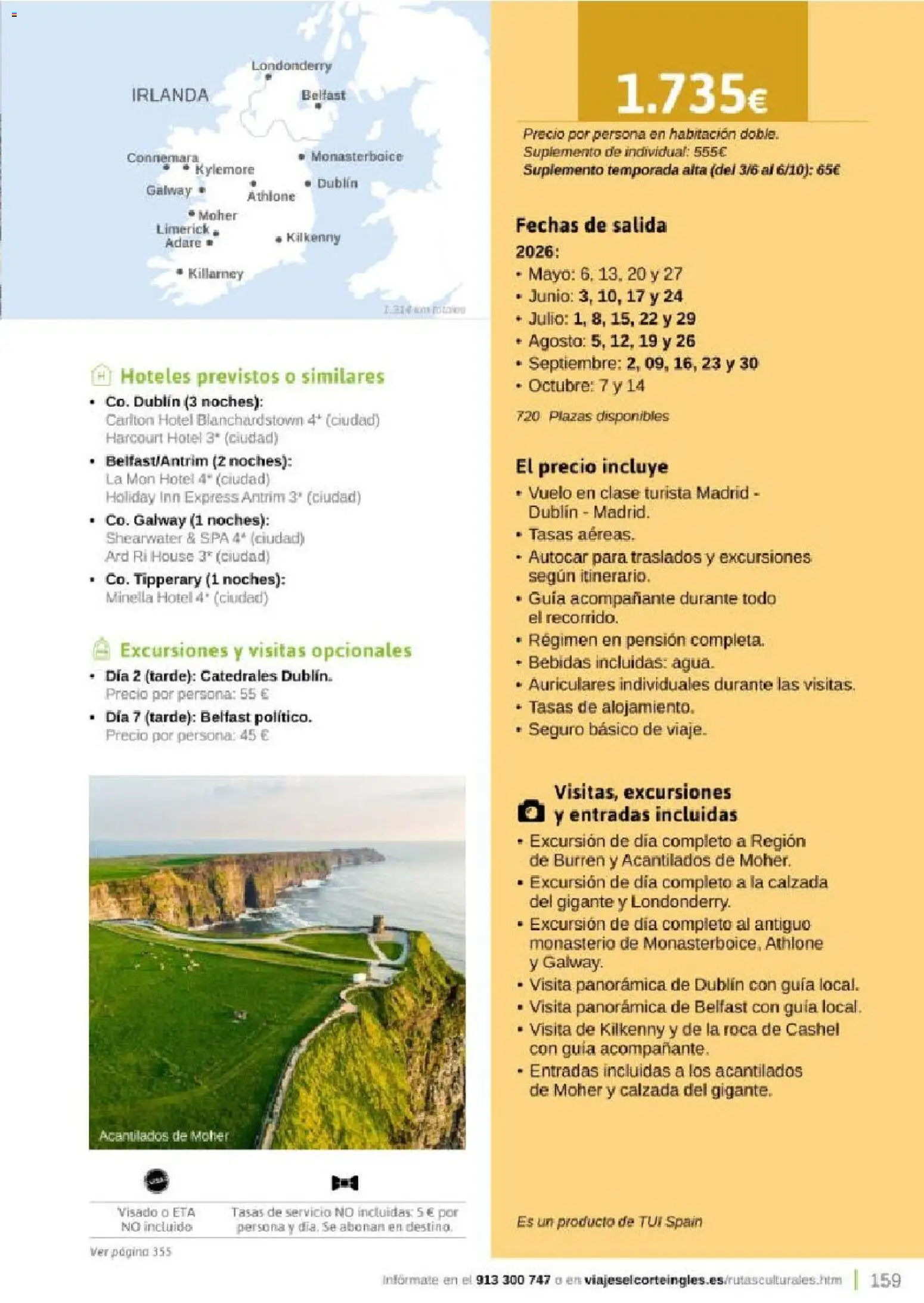 Viajes El Corte Inglés Rutas Culturales de la Comunidad de Madrid │ válido desde el 01.04.2026 | Página: 159 | Productos: Auriculares