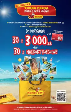 Biedronka gazetka - Oferta W tym tygodniu od 17.07.2025 | Strona: 67 | Produkty: Karta, Wideo, Torba