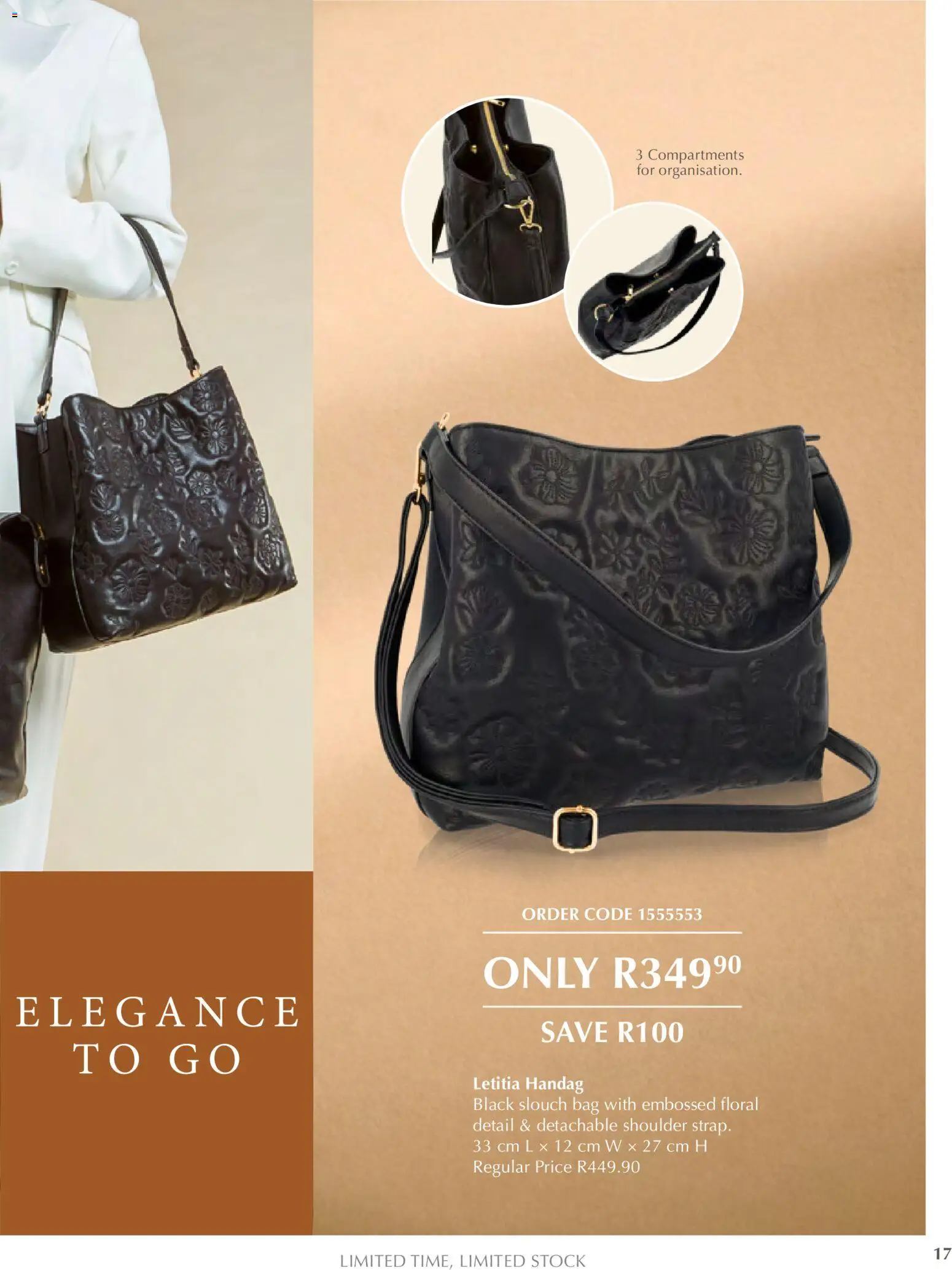 New Justine catalogue – valid from 20.01.2026 | Page: 17 | Products: Bag, Stock