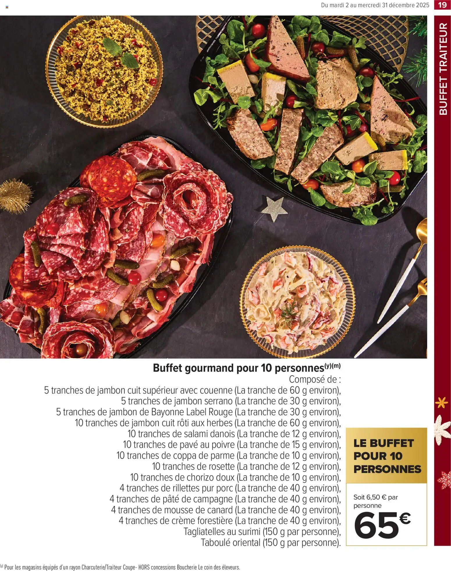 {H1} | Page: 19 | Produits: Mousse, Poivre, Buffet, Crème