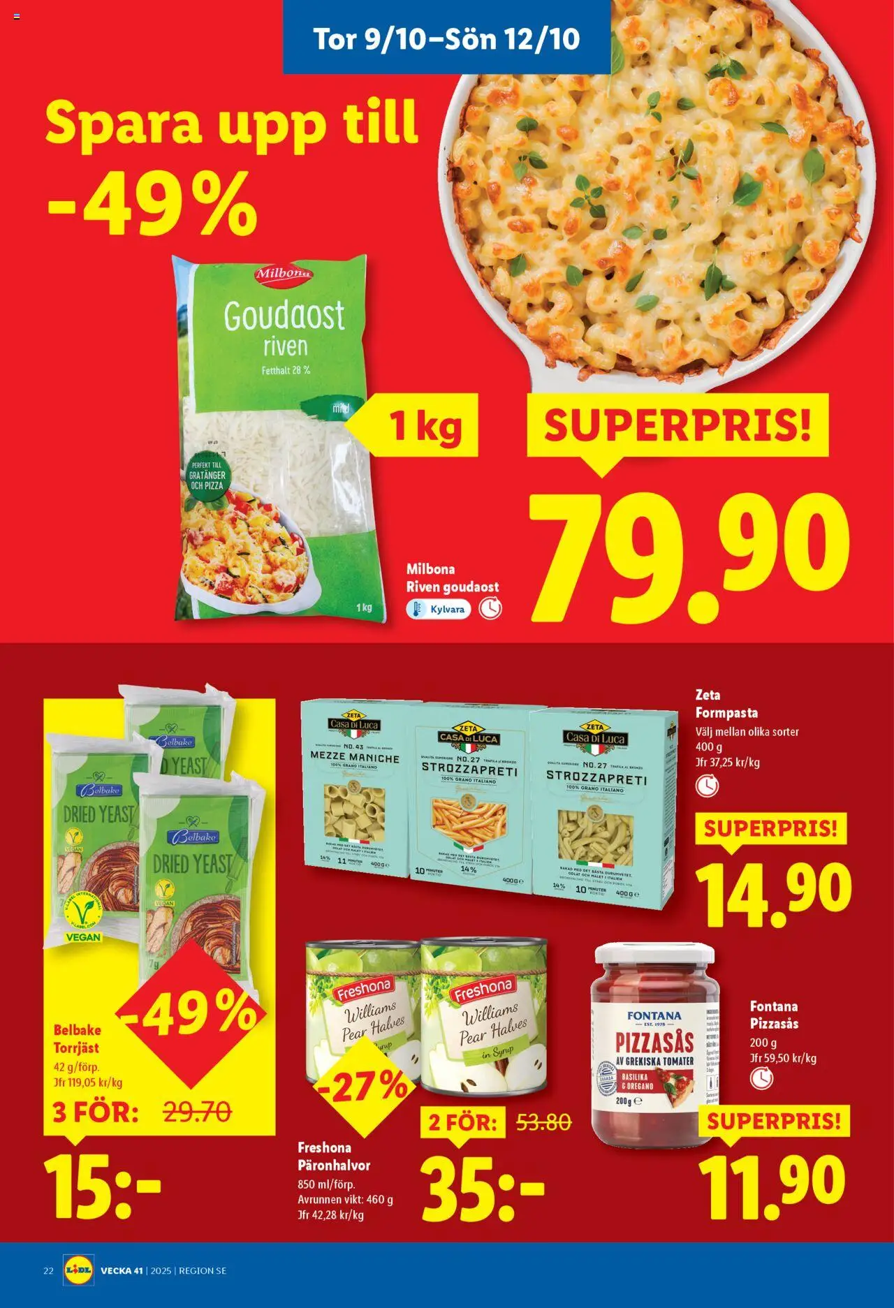 Lidl reklamblad aktuell från 06.10.2025 | Sida: 26 | Produkter: Oregano, Pizza, Tomater, Basilika
