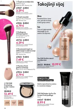 Oriflame katalog akcije – veljaven od 11.03.2026 | Stran: 70 | Izdelki: Puder, Copic, Gobica, Podloga