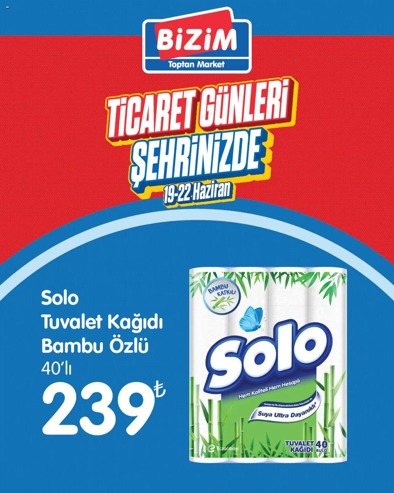 Bizim Toptan Ticaret Günleri - 19.06.2025 tarihinden itibaren geçerlidir | Sayfa: 8 | Ürünler: Tuvalet, Tuvalet kağıdı