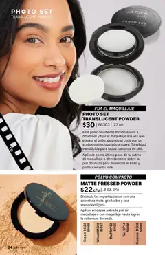 JAFRA folleto │ válido desde el 03.02.2025 | Página: 64 | Productos: Maquillaje, Polvo, Polvo compacto