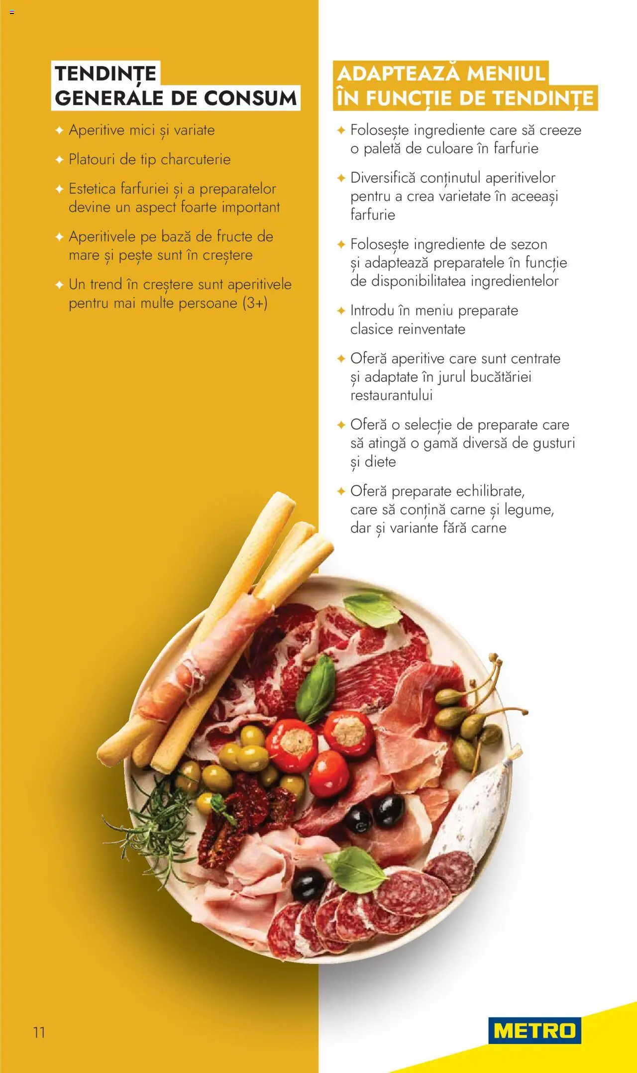 Metro catalog - Tendinte si Recomandari – valabil de la 24.10.2023 | Pagină: 11 | Produse: Farfurie, Pește, Fructe, Fructe De Mare