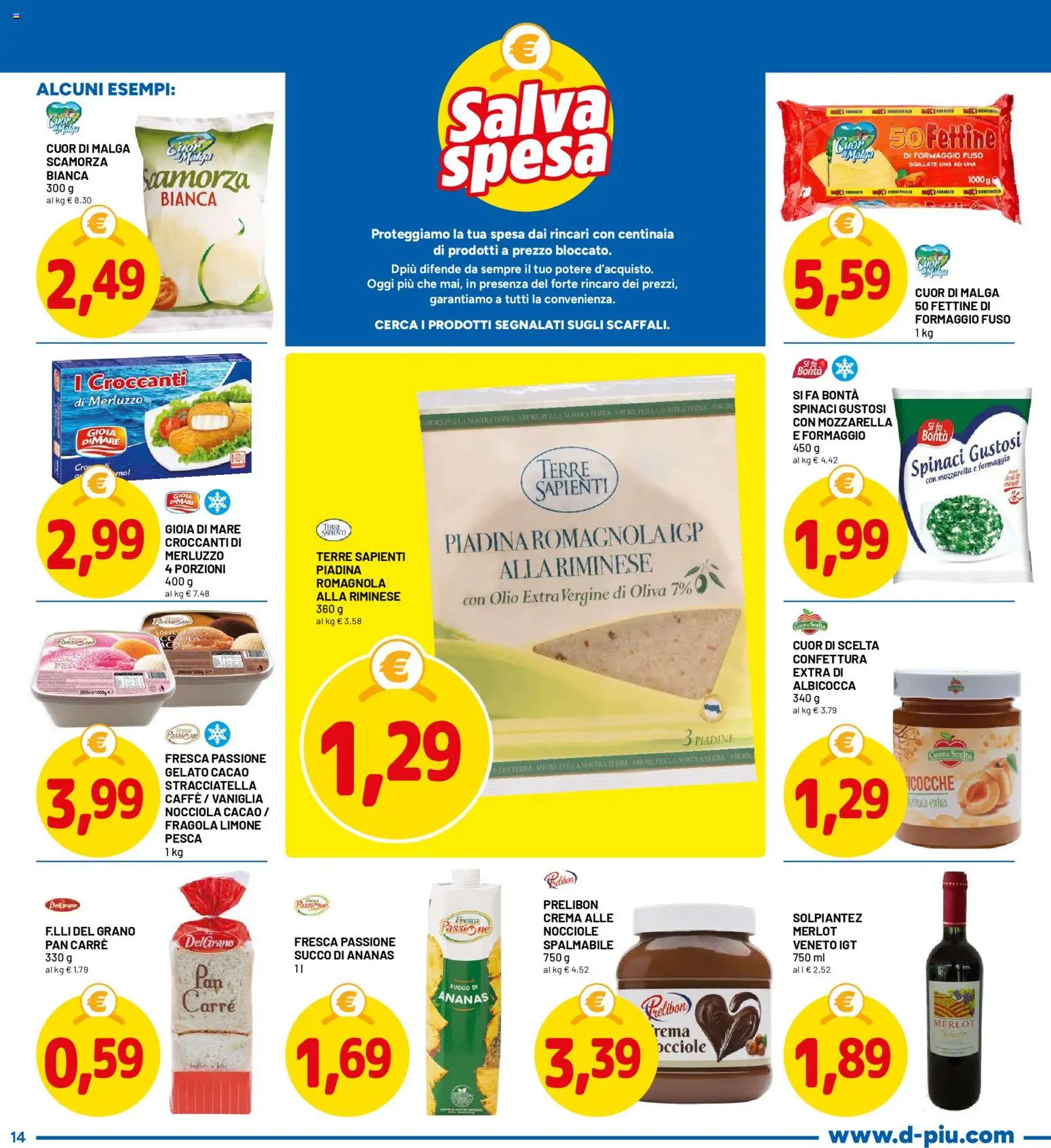 Volantino D Più del 16.03.2026 | Pagina: 14