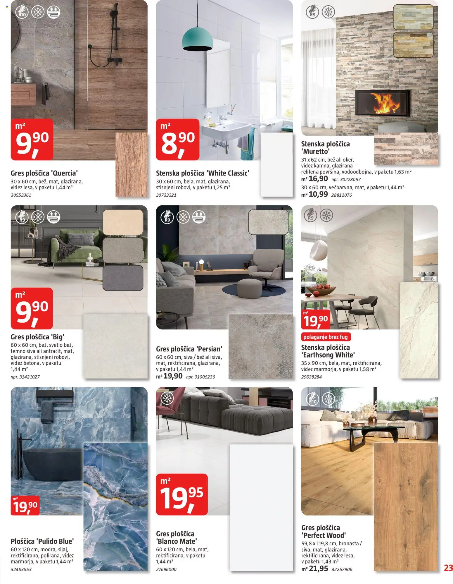 Novi Bauhaus katalog ponudbe – veljaven od 06.11.2025 | Stran: 23