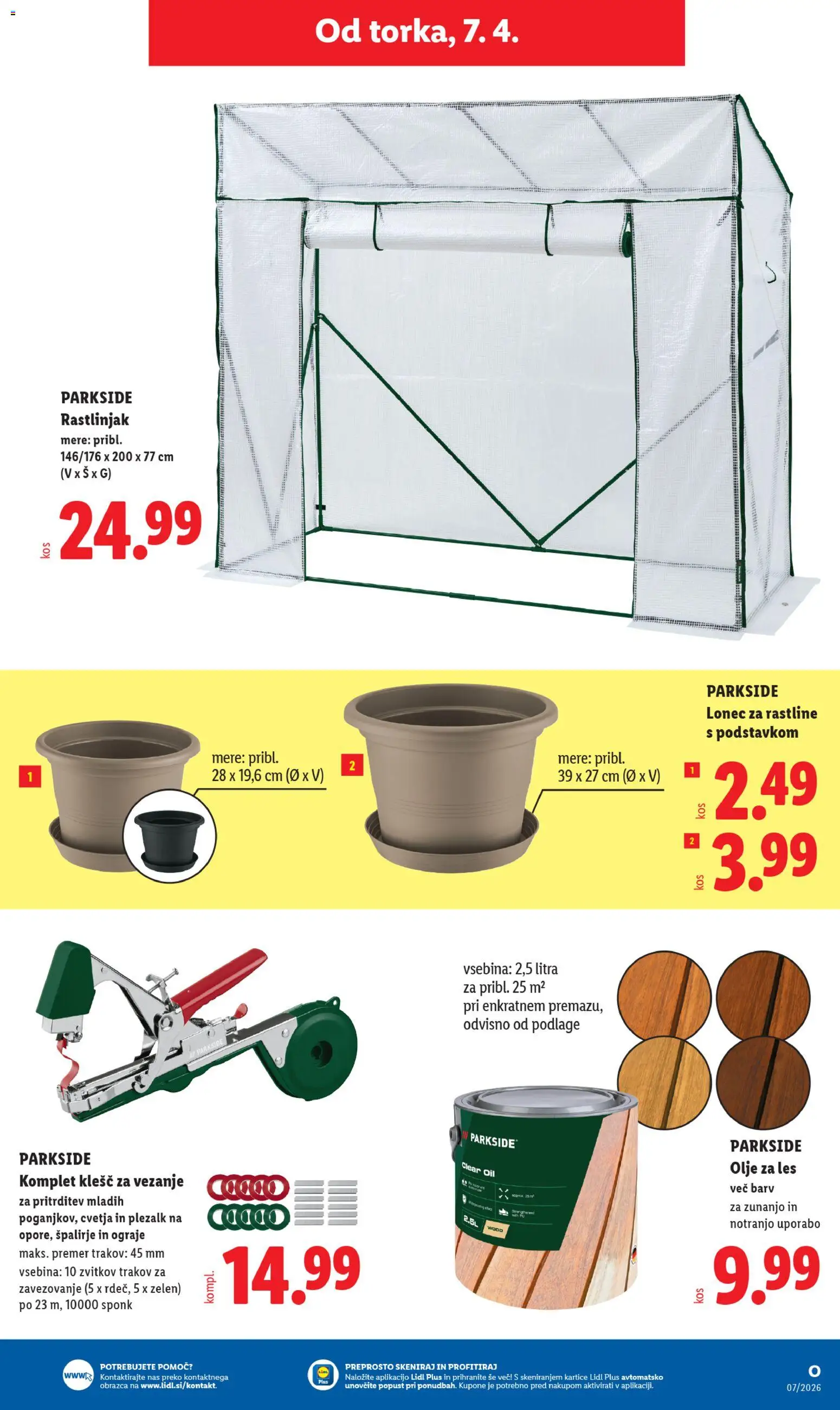 Novi Lidl katalog ponudbe – veljaven od 20.04.2026 | Stran: 35 | Izdelki: Olje, Olje za les