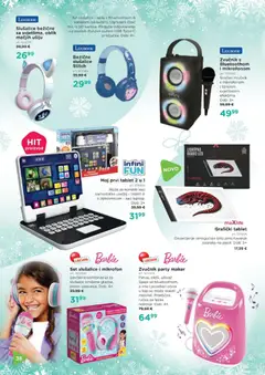 Katalog Baby Center - Pregled kataloga iz trgovine Baby Center, vrijedi od 03.12.2025 | Stranica: 36 | Proizvodi: Tablet, Mikrofon, Zvučnik, USB