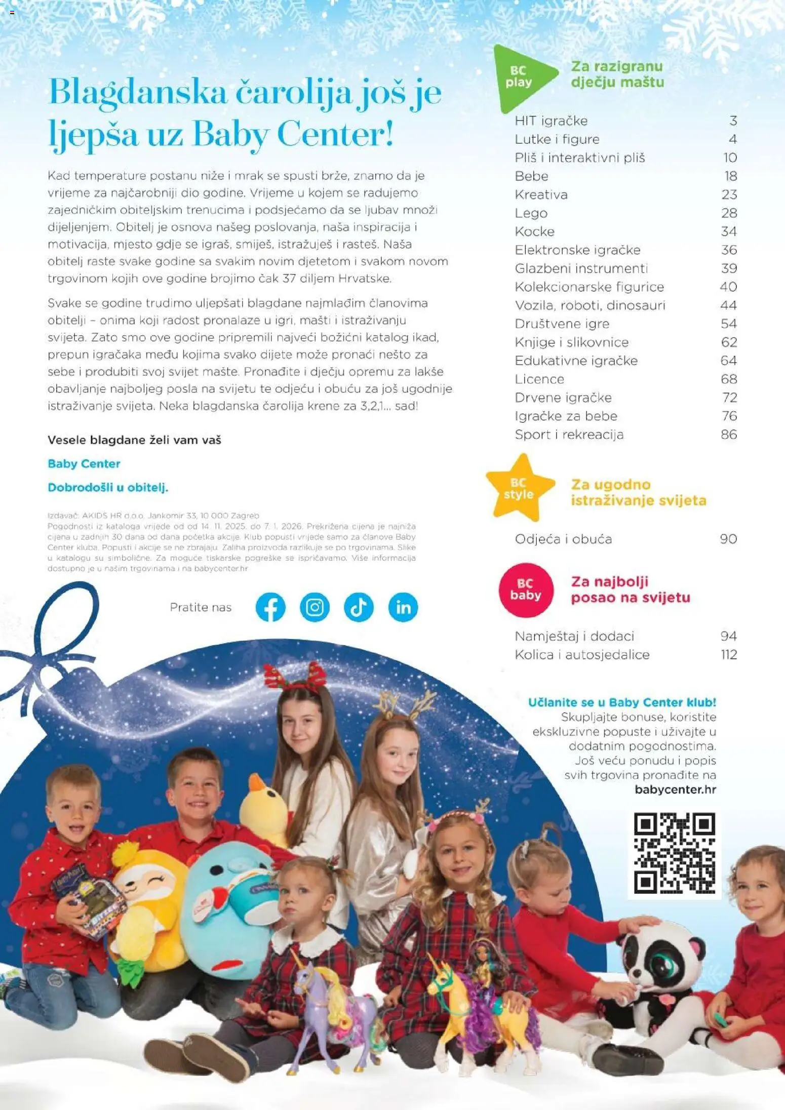 Baby Center katalog | vrijedi od 03.12.2025 | Stranica: 2 | Proizvodi: Autosjedalice, Društvene igre, Odjeća, Lego
