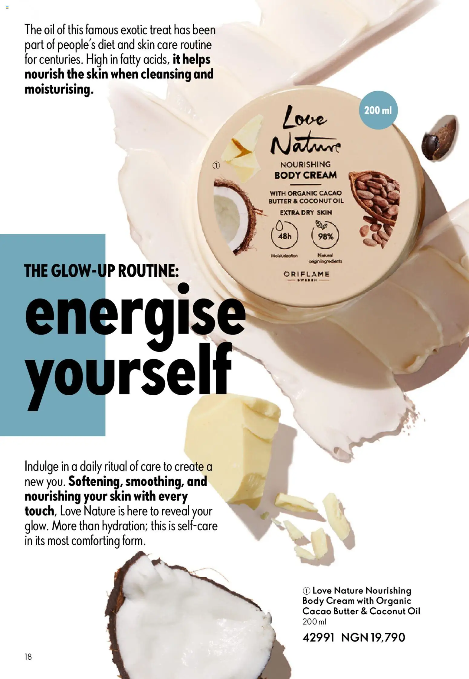 Oriflame - Catalogue 01/2026 valid from 01.01.2026 | Page: 18 | Products: Butter, Odstranjivač mrlja, Kuhača, Oil