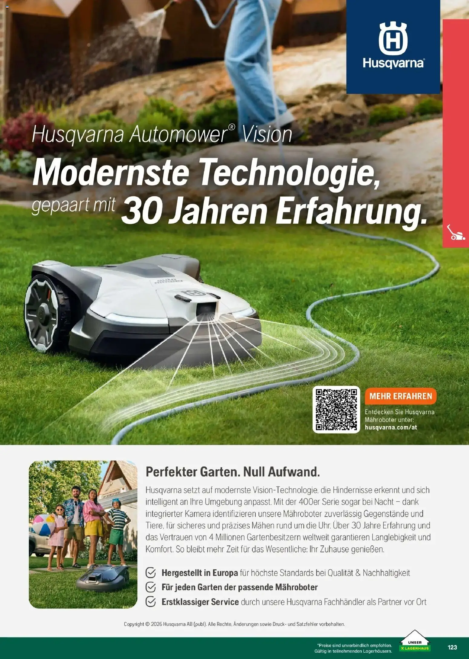 Lagerhaus Garten & Freizeit Katalog 2026 gültig ab 01.03.2026 | Seite: 123 | Produkte: Kamera