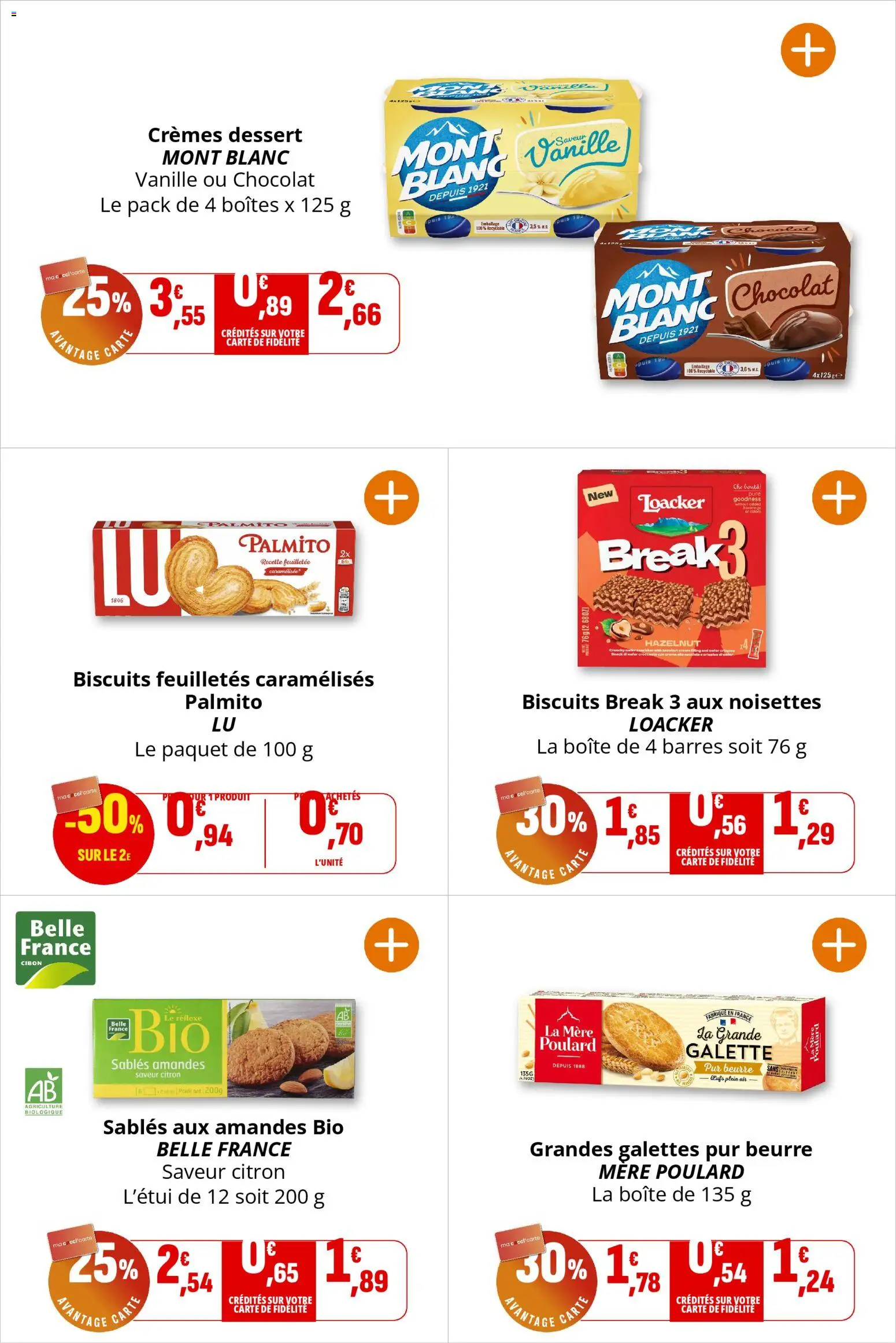 {H1} | Page: 28 | Produits: Poids, Noisettes, Chocolat, Biscuits