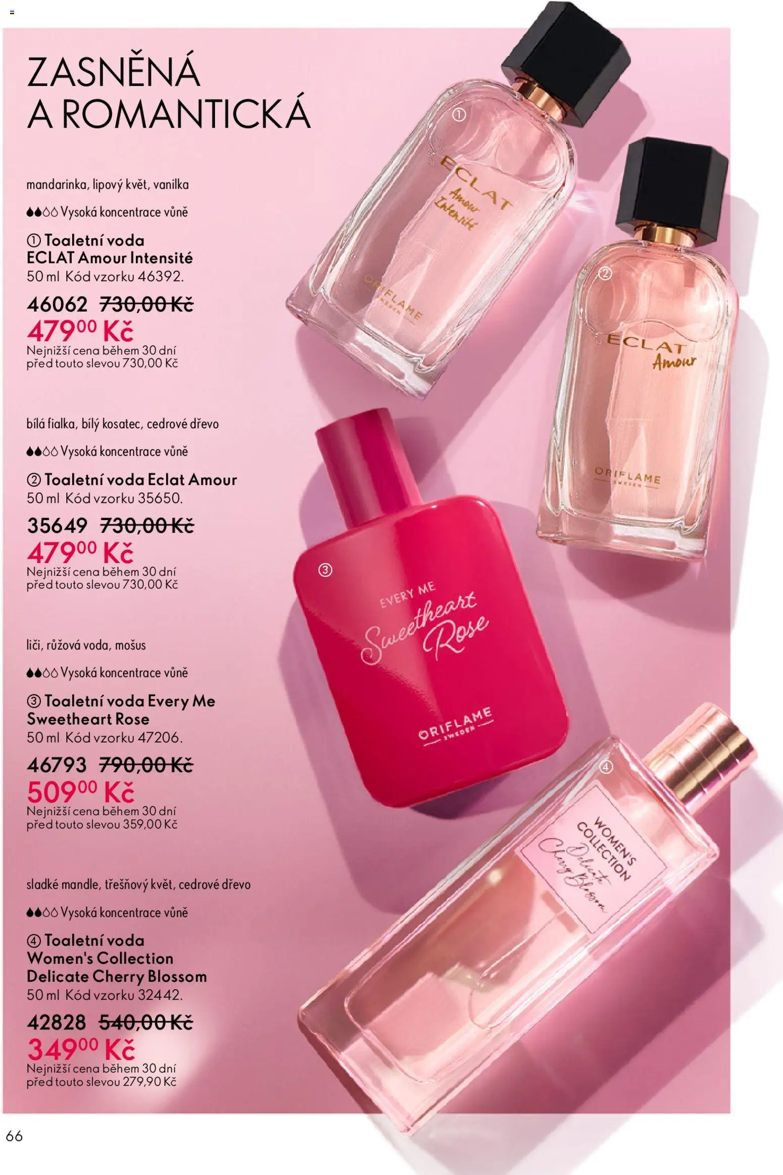 Oriflame katalog č.01/2026 od 30.12.2025 | Strana: 66 | Produkty: Voda, Toaletní voda